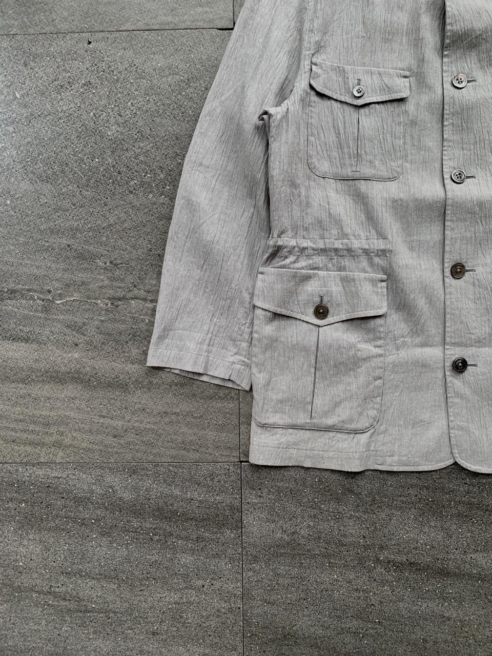 Burberry FREE TAX! M-65 Cargo Linen Jacket Size US M / EU 48-50 / 2 - 3 Thumbnail