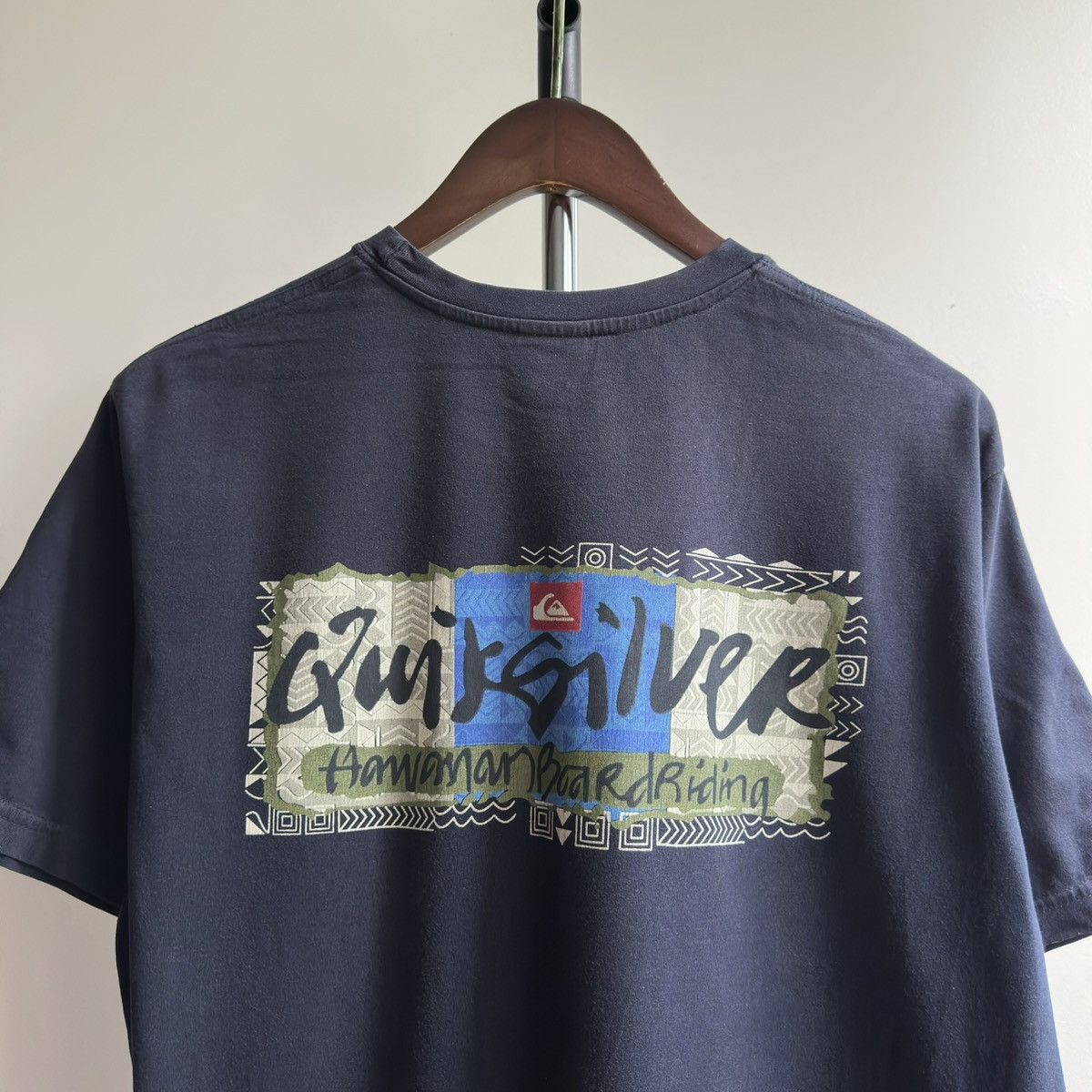 Quiksilver Vintage Quiksilver Bog Logo Tee Size US L / EU 52-54 / 3 - 3 Thumbnail