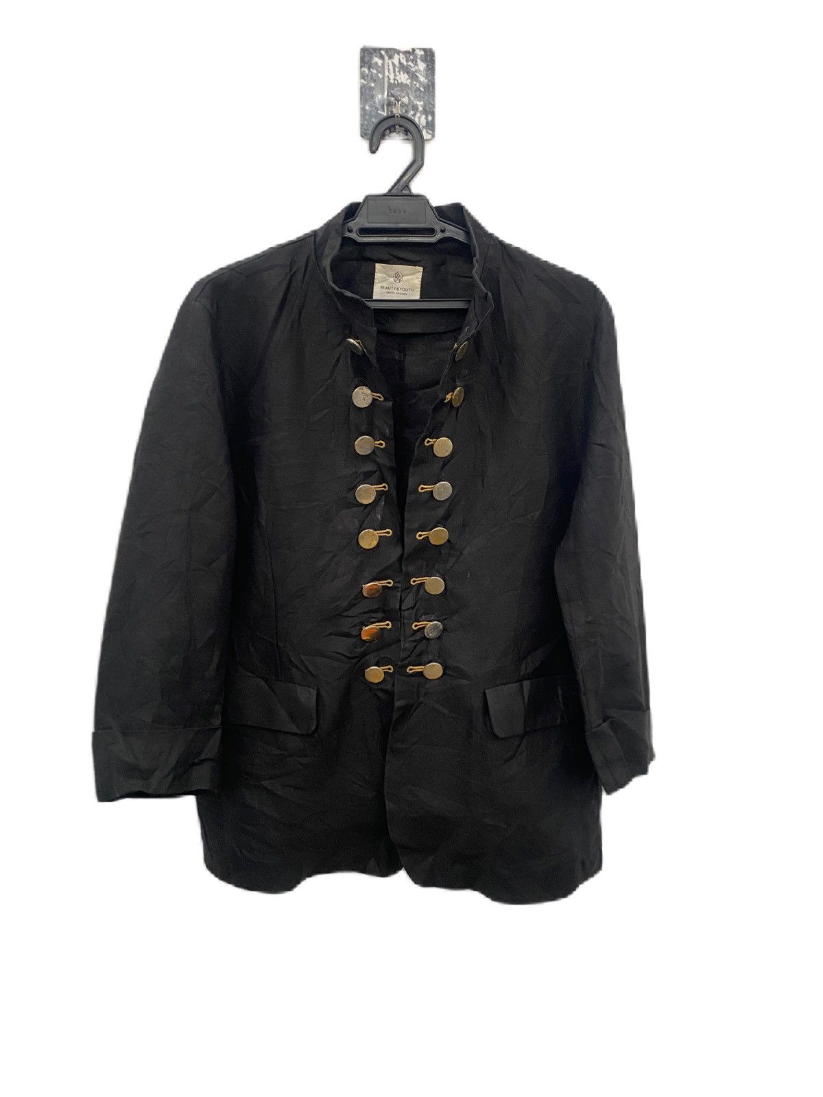 Beauty Beast Napoleon Style Jacket United Arrow Linen Size US M / EU 48-50 / 2 - 1 Thumbnail