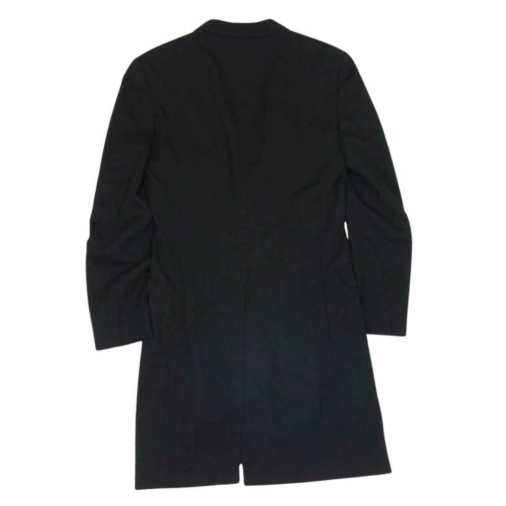 Comme des Garcons Homme Plus Jacket Wool Chesterfield Coat Doctor 3 Button Plain Black Size US S / EU 44-46 / 1 - 2 Thumbnail