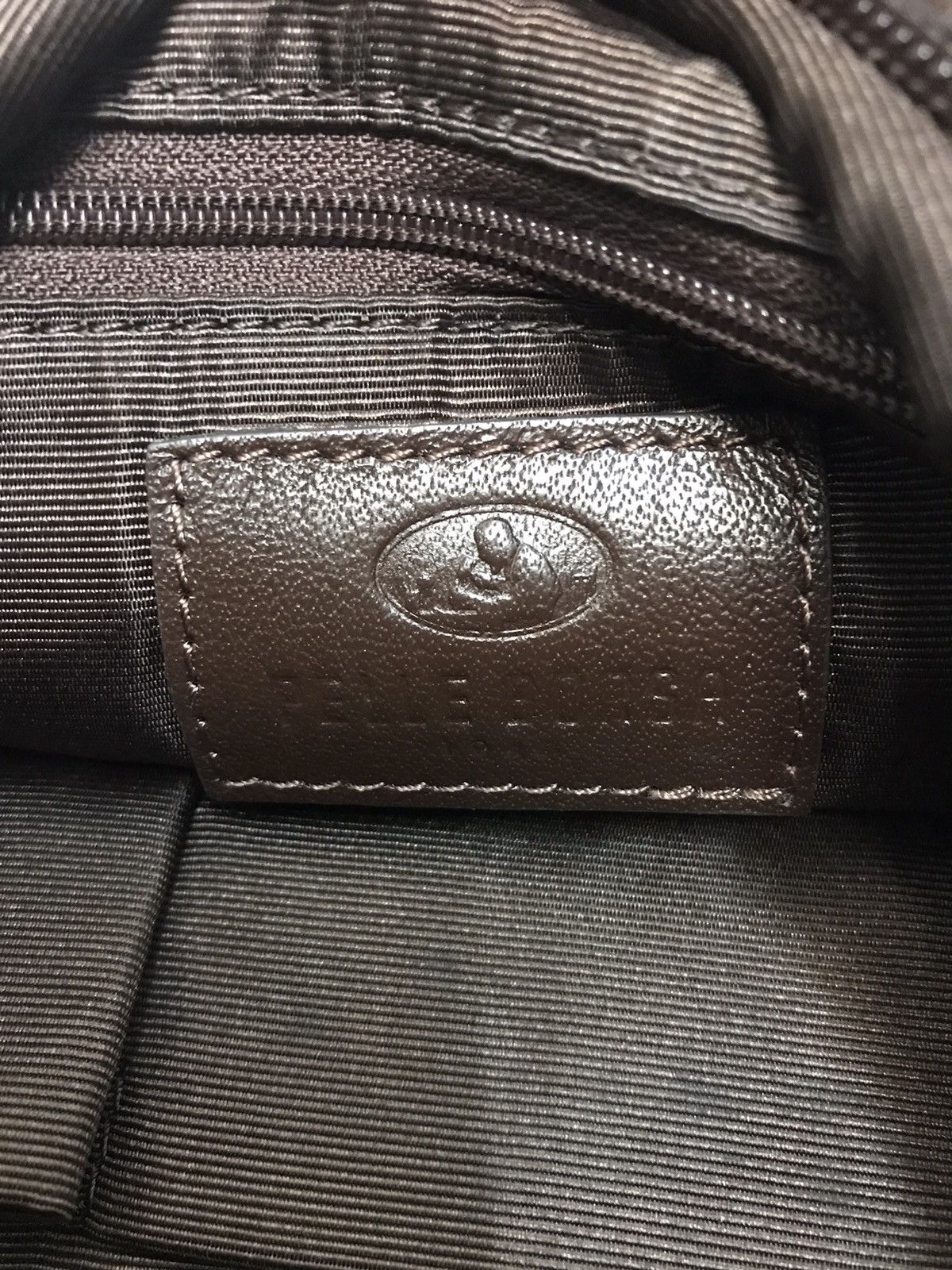 Japanese Brand Pelle Dark Brown Leather Bag-pack Size ONE SIZE - 9 Thumbnail