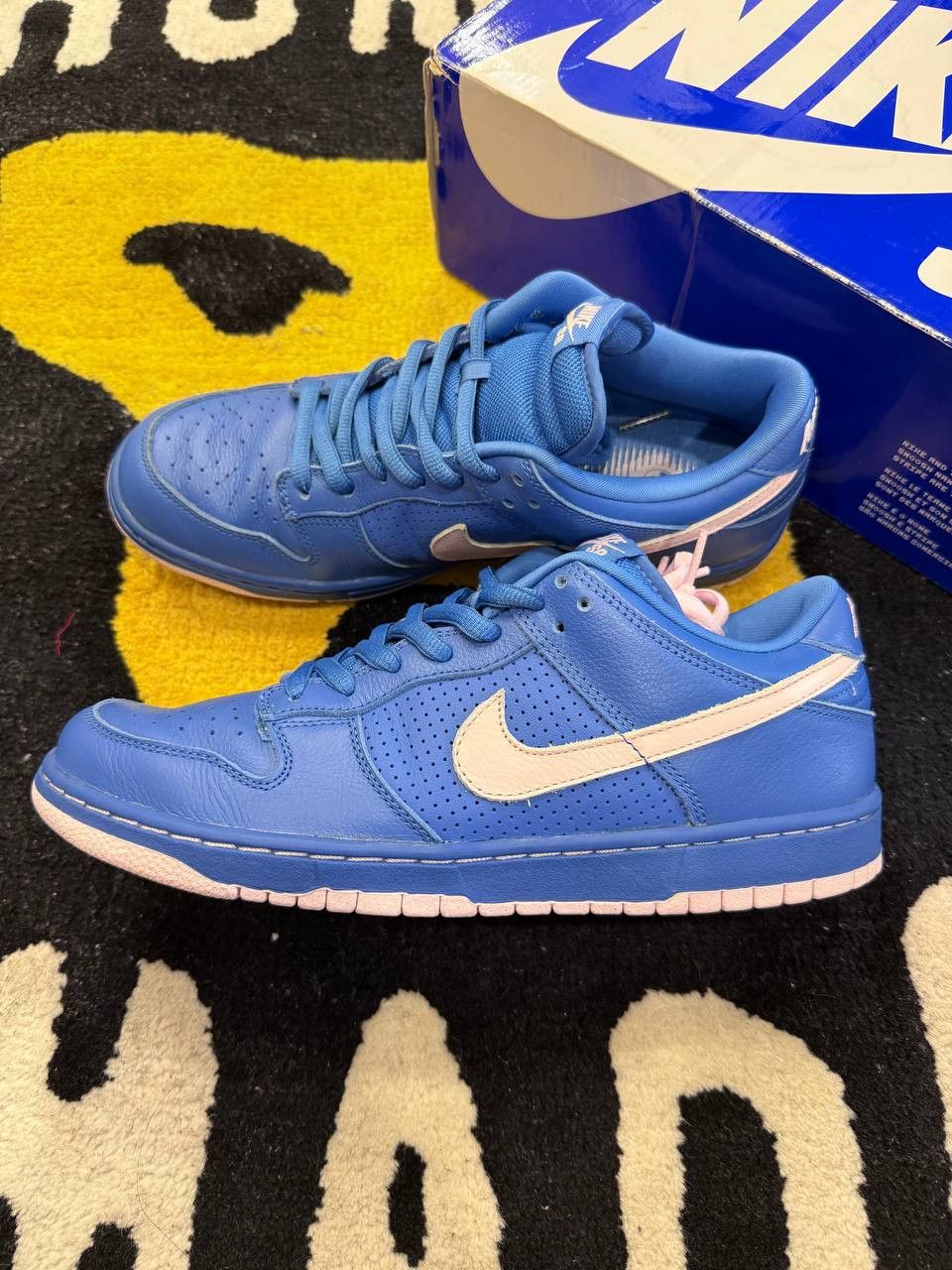 Nike Nike SB Dunk Low Varsity Blue Pink Ice (2009) 313170-462 Size US 10.5 / EU 43-44 - 1 Thumbnail