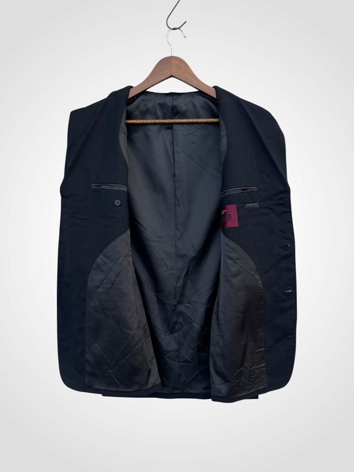 Yohji Yamamoto 🔥Vintage Yohji Yamamoto D'urban Pinstripe Blazer/Jacket Size US M / EU 48-50 / 2 - 4 Thumbnail