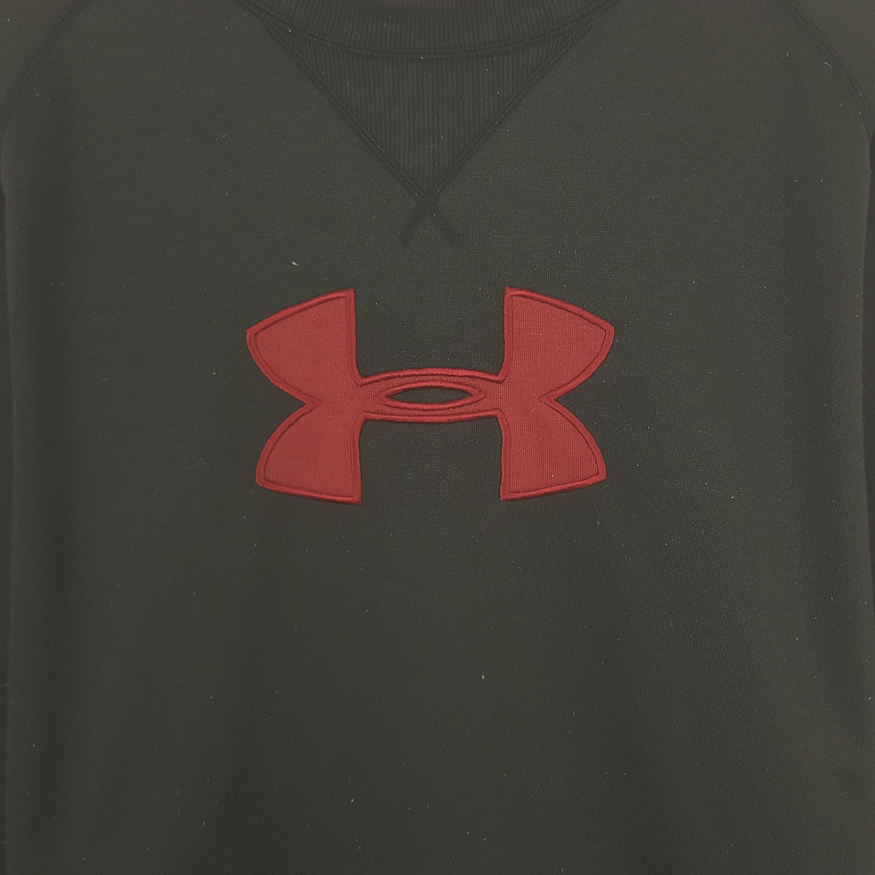 Under Armour × Vintage Vintage Under Armour Embroidery Logo Sweatshirt Size US M / EU 48-50 / 2 - 2 Thumbnail