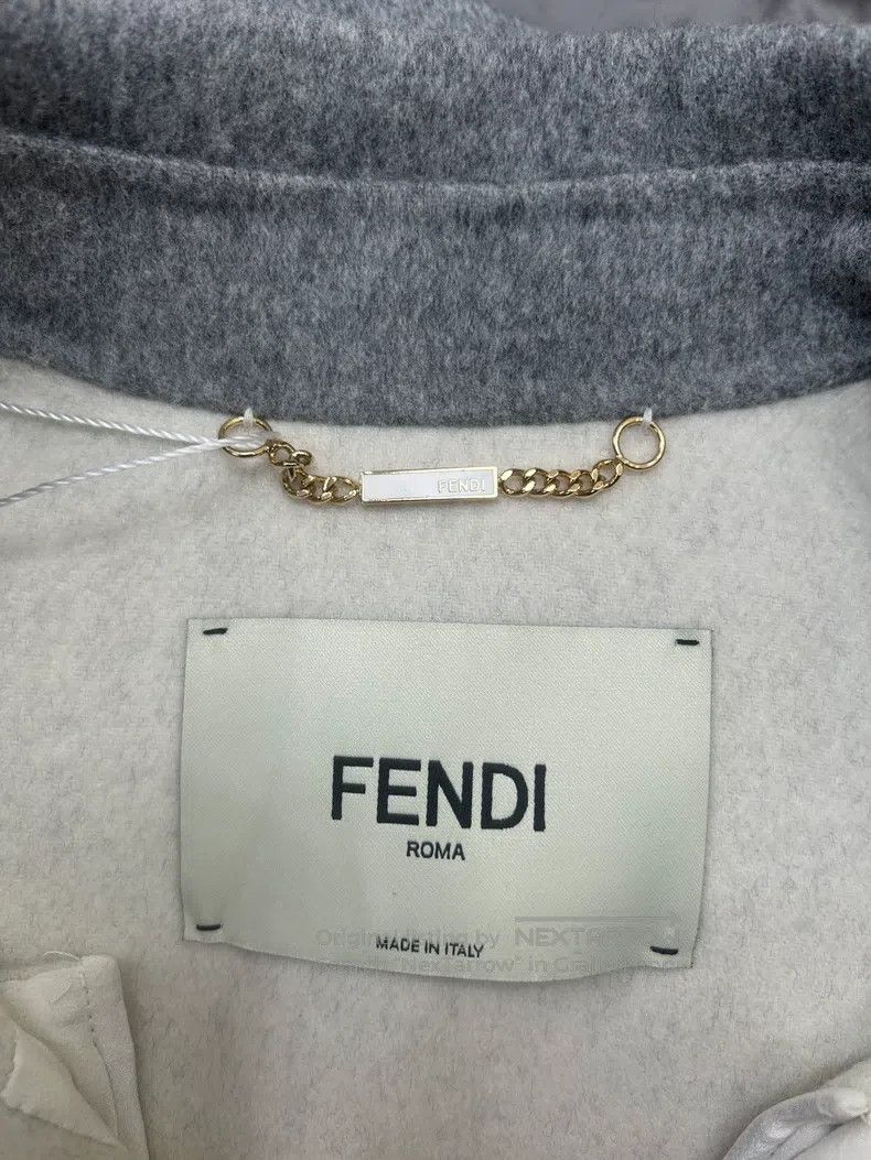 Fendi Fendi Gray Mink Fur Coat Size XS / US 0-2 / IT 36-38 - 3 Thumbnail