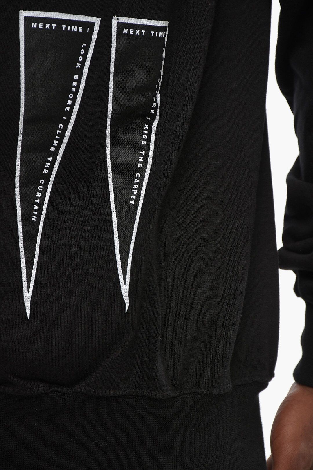 Rick Owens og1mm1025 Crewneck T-Shirt in Black Size US M / EU 48-50 / 2 - 3 Thumbnail