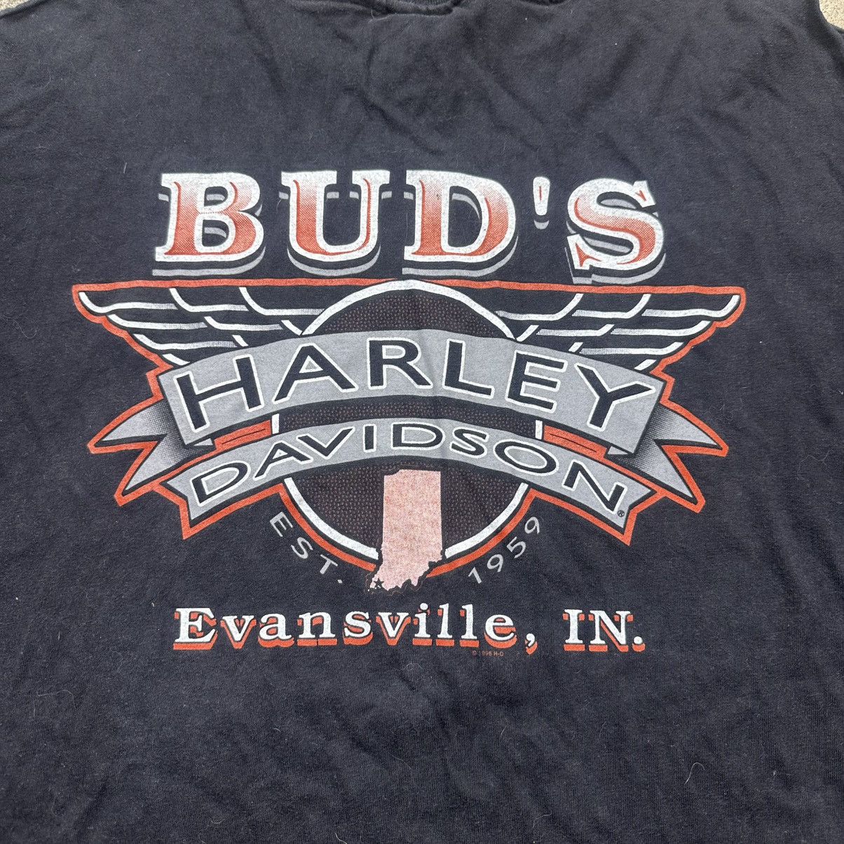 Harley Davidson Vintage 1998 Black Harley Davidson Motorcycle Biker Shirt Size US XXL / EU 58 / 5 - 6 Thumbnail