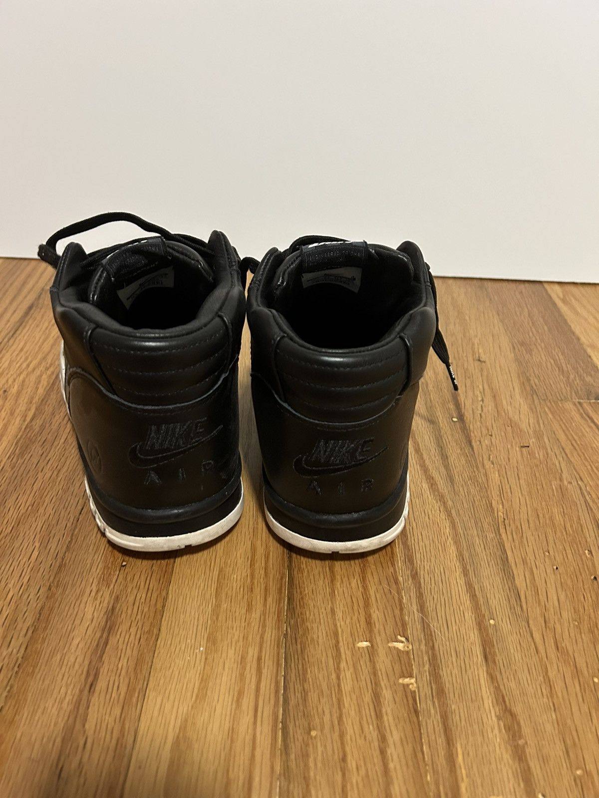 Fragment Design × Nike Nike Air Trainer 1 Mid SP Fragment Design Black Size 10.5 Size US 10.5 / EU 43-44 - 5 Thumbnail