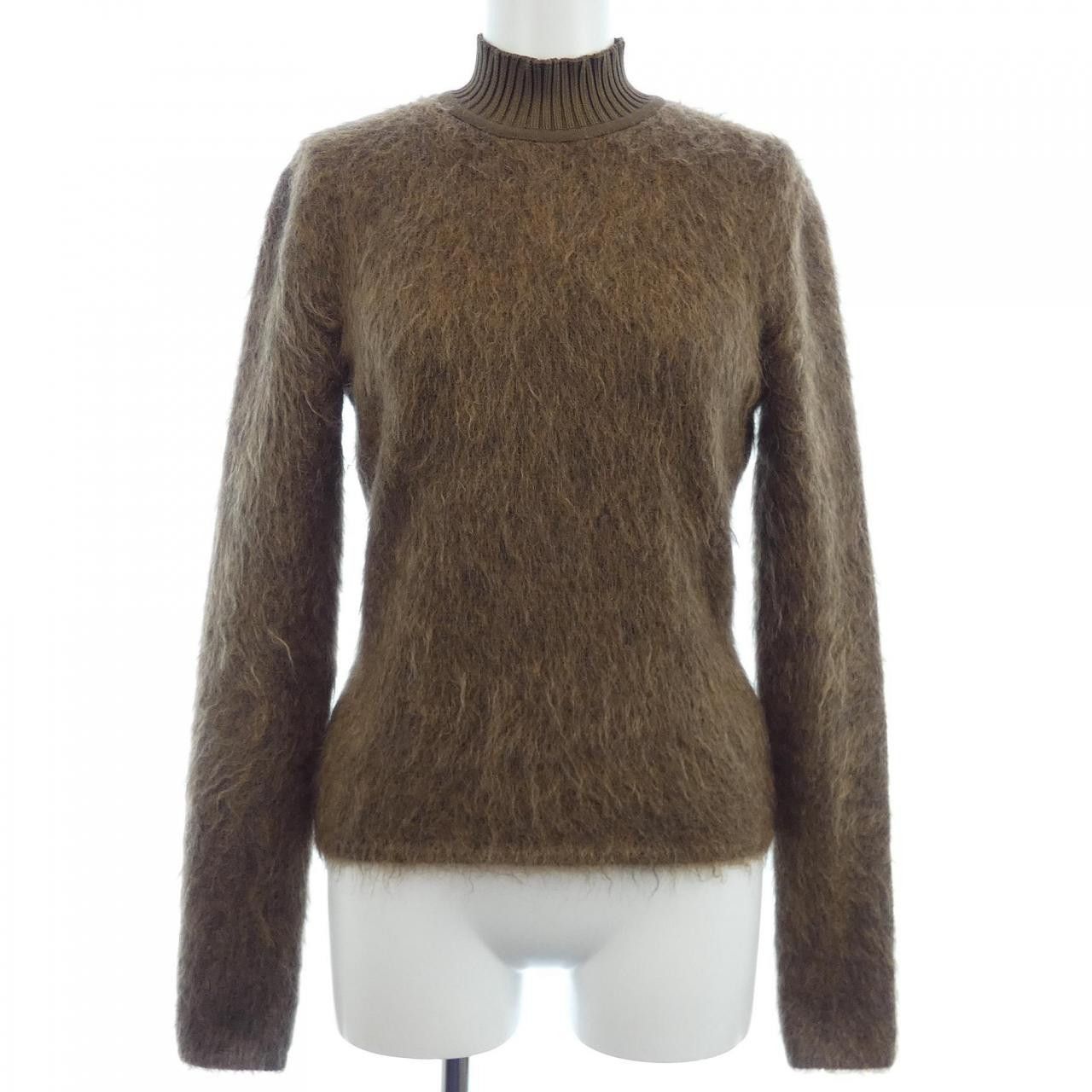 Hermes Hermes Hermès 2H2633DG Cashmere Blend Knit 36 Textile Tops DUTY FREE for USA Size ONE SIZE - 1 Thumbnail