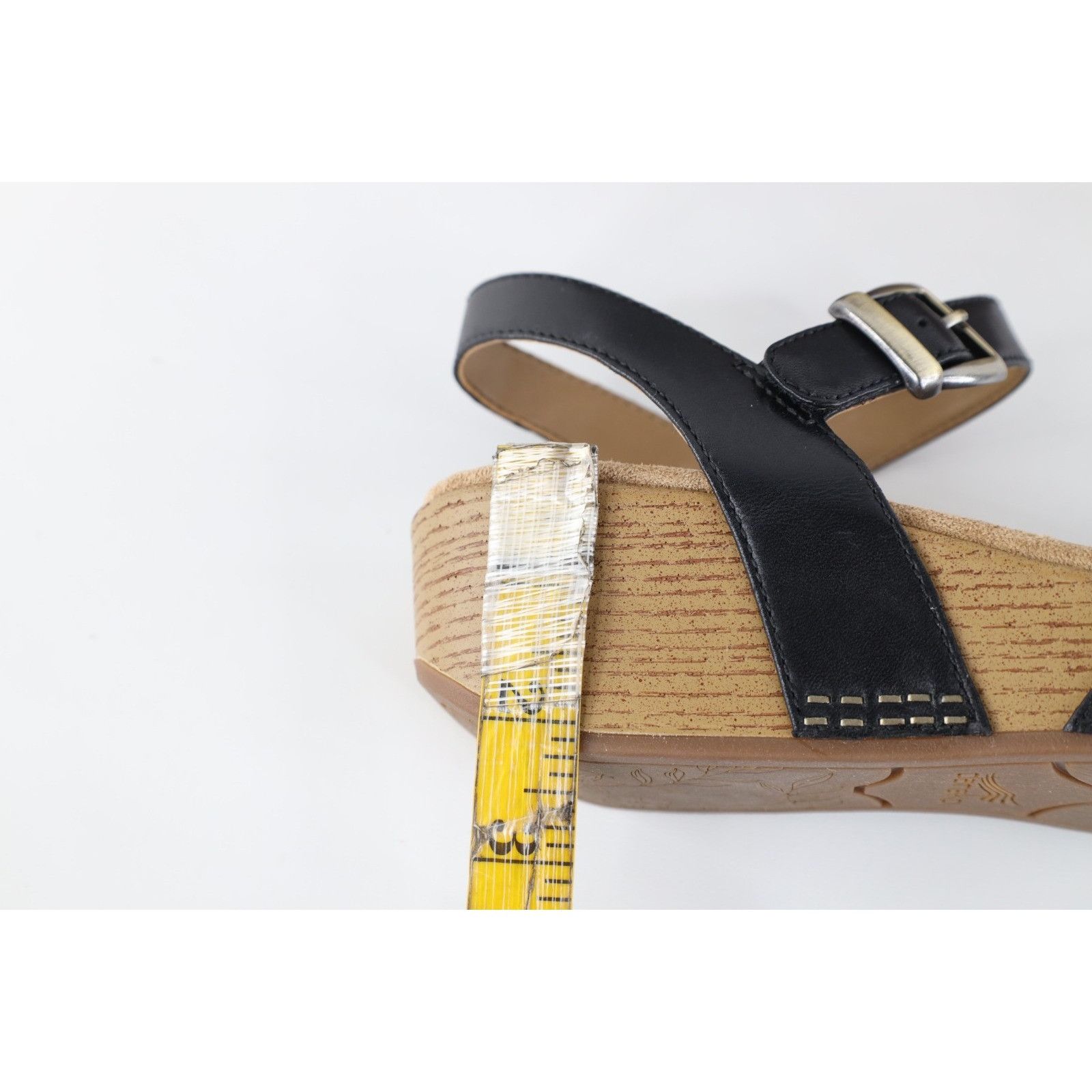 Dansko New Dansko Laurie Burnished Calf Leather Platform Sandals Size US 9 / IT 39 - 8 Thumbnail