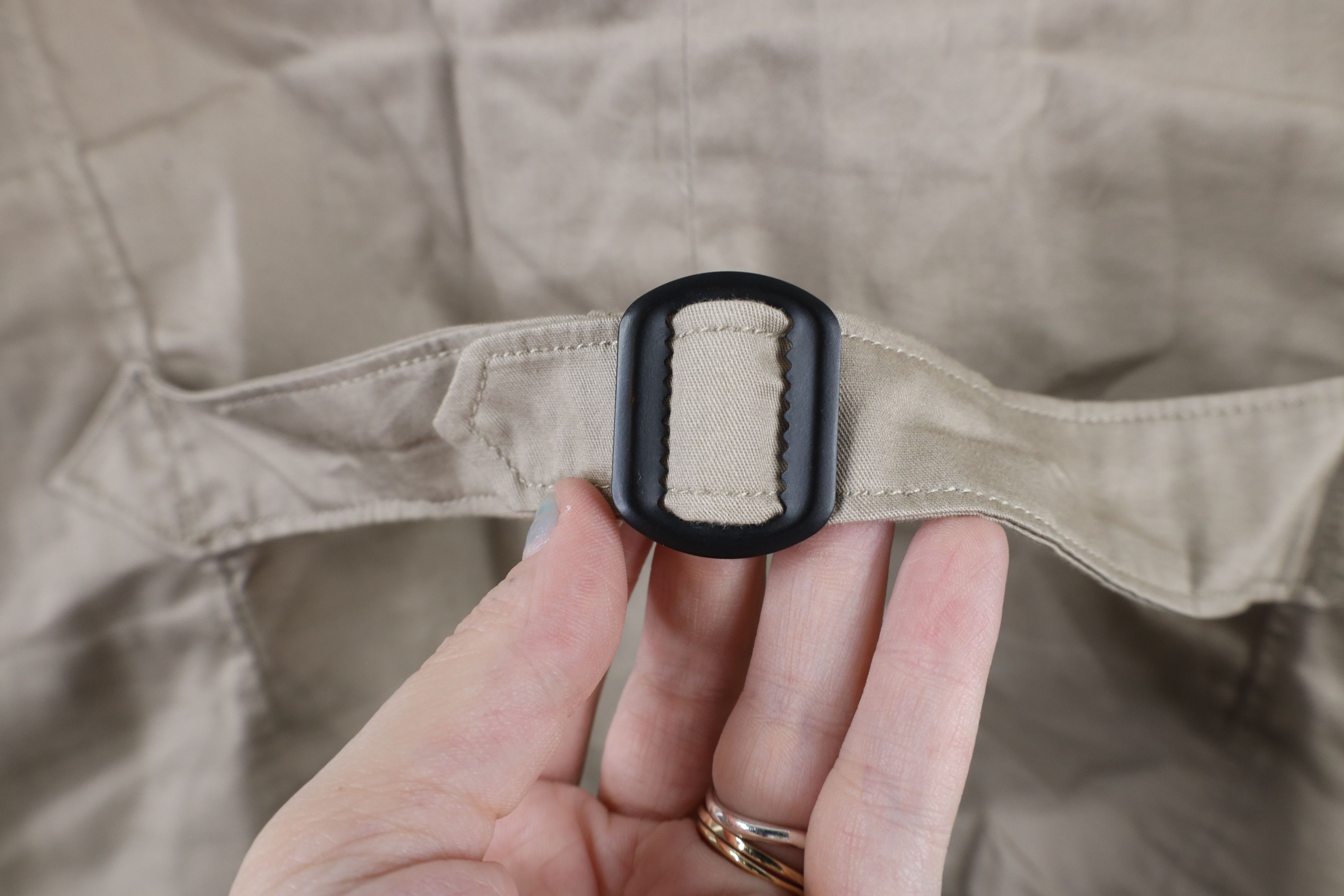 Vintage × Woolrich Woolen Mills Vintage Woolrich Herringbone Buckle Back Vest Jacket Gray Size US L / EU 52-54 / 3 - 12 Thumbnail