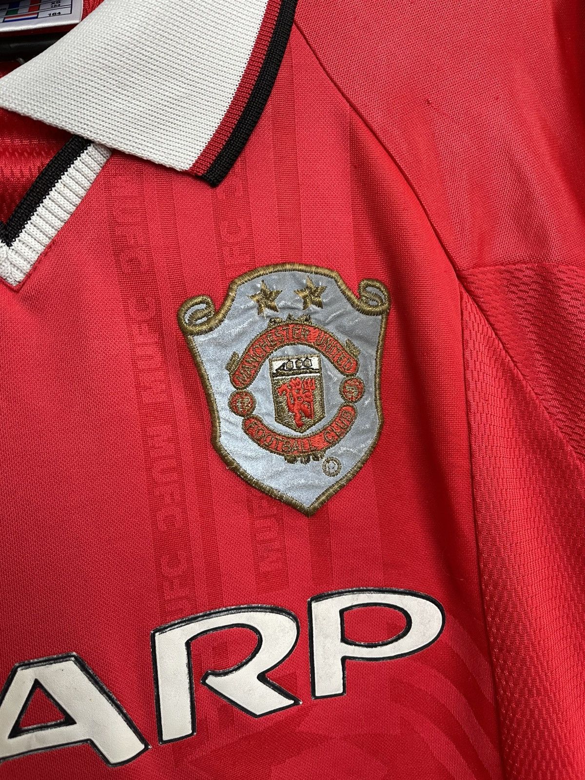 Umbro 1999/2000 Umbro Manchester United Vintage Soccer Jersey Tee Size US S / EU 44-46 / 1 - 8 Thumbnail