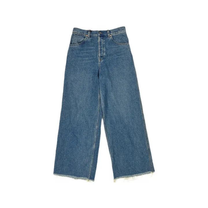 Gucci Gucci Gucci SS24 Blue Wash Straight-Leg Jeans -2506 Size US 34 / EU 50 - 2 Thumbnail
