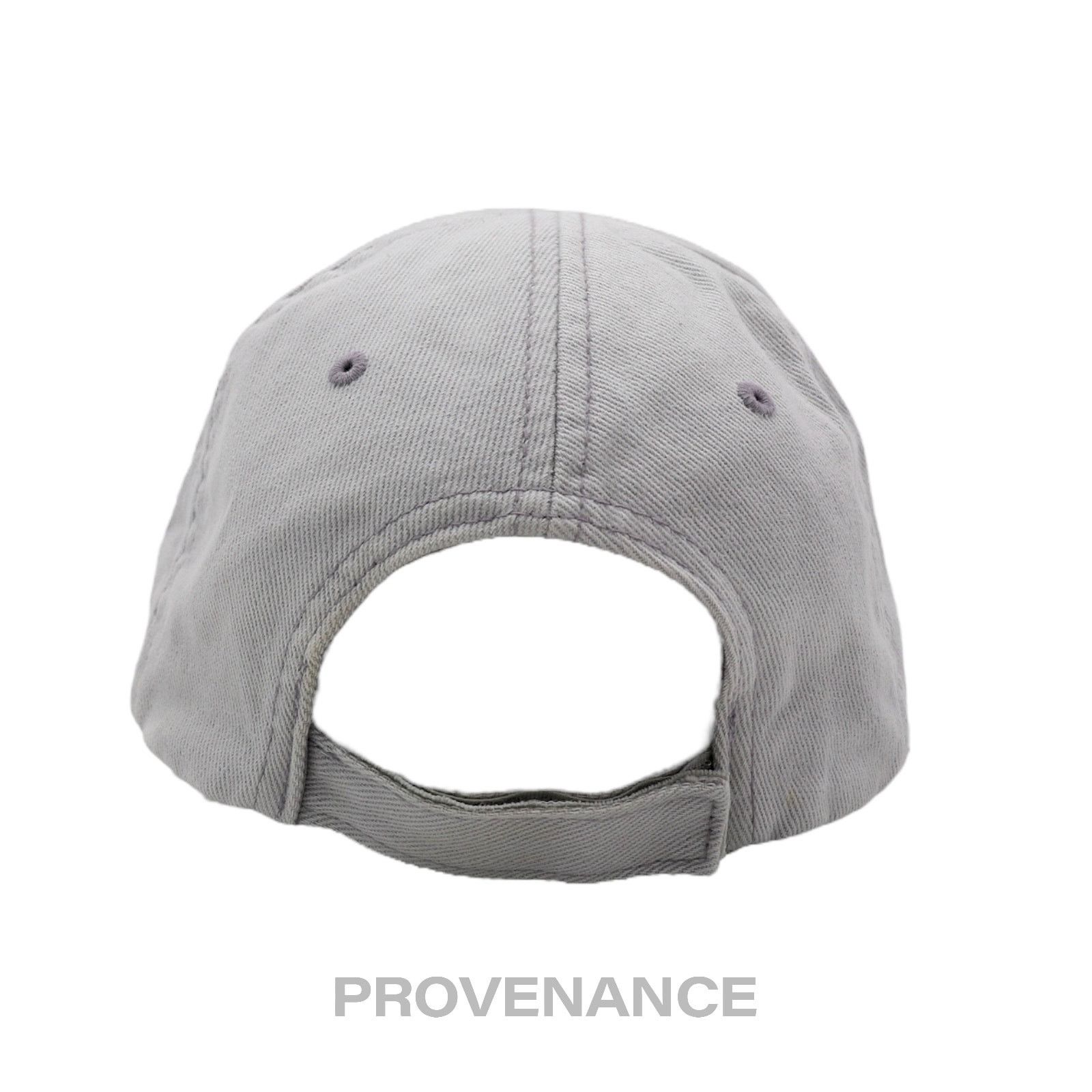 Balenciaga 🔴 Balenciaga Embroidered Logo Cap - Grey Size ONE SIZE - 7 Thumbnail