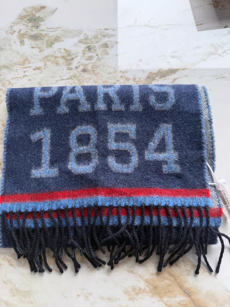 Louis Vuitton Louis Vuitton Cashmere scarf Size ONE SIZE - 5 Thumbnail