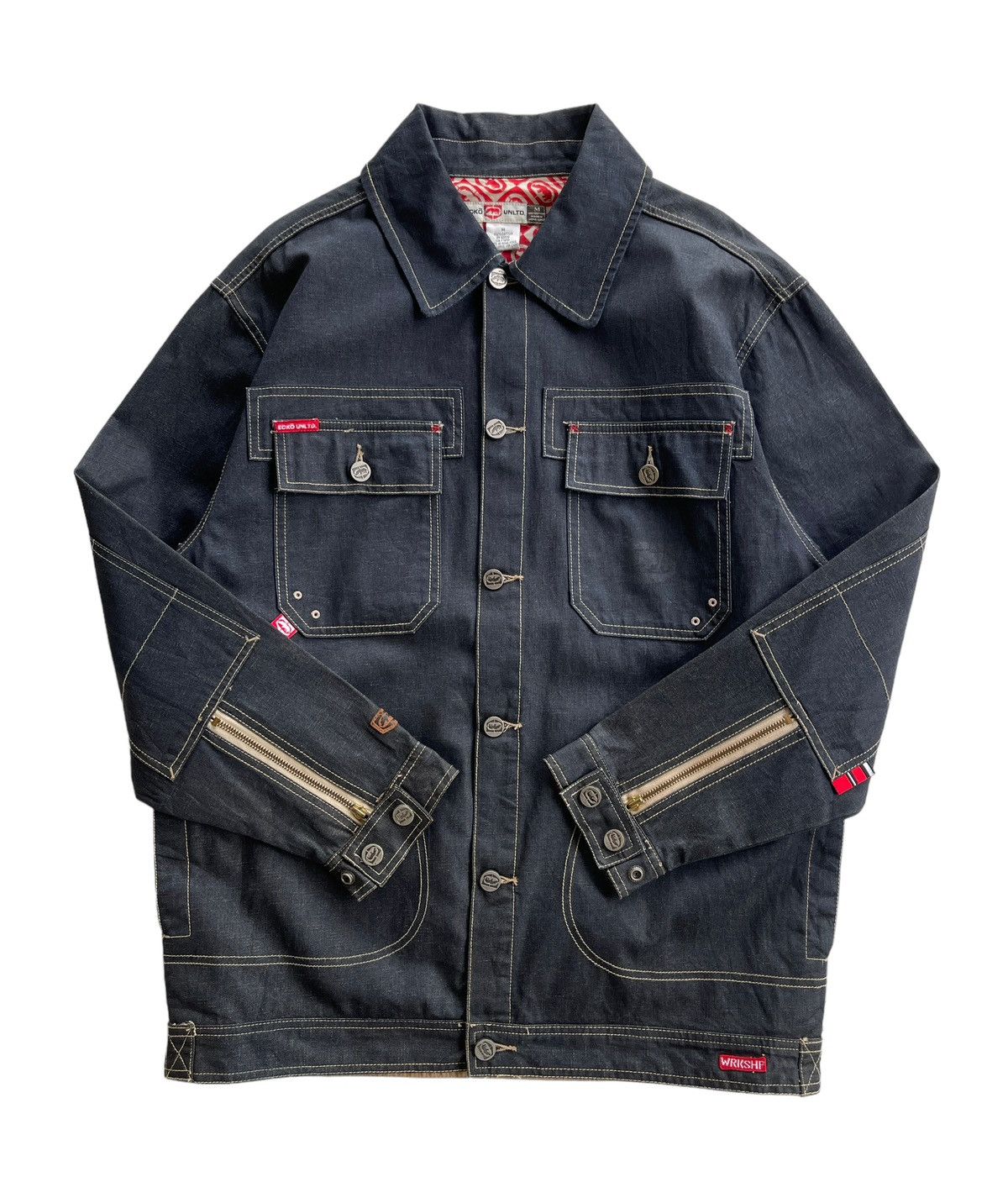 Ecko Unltd. Ecko Unltd Oversize Denim Jacket Size US M / EU 48-50 / 2 - 2 Thumbnail