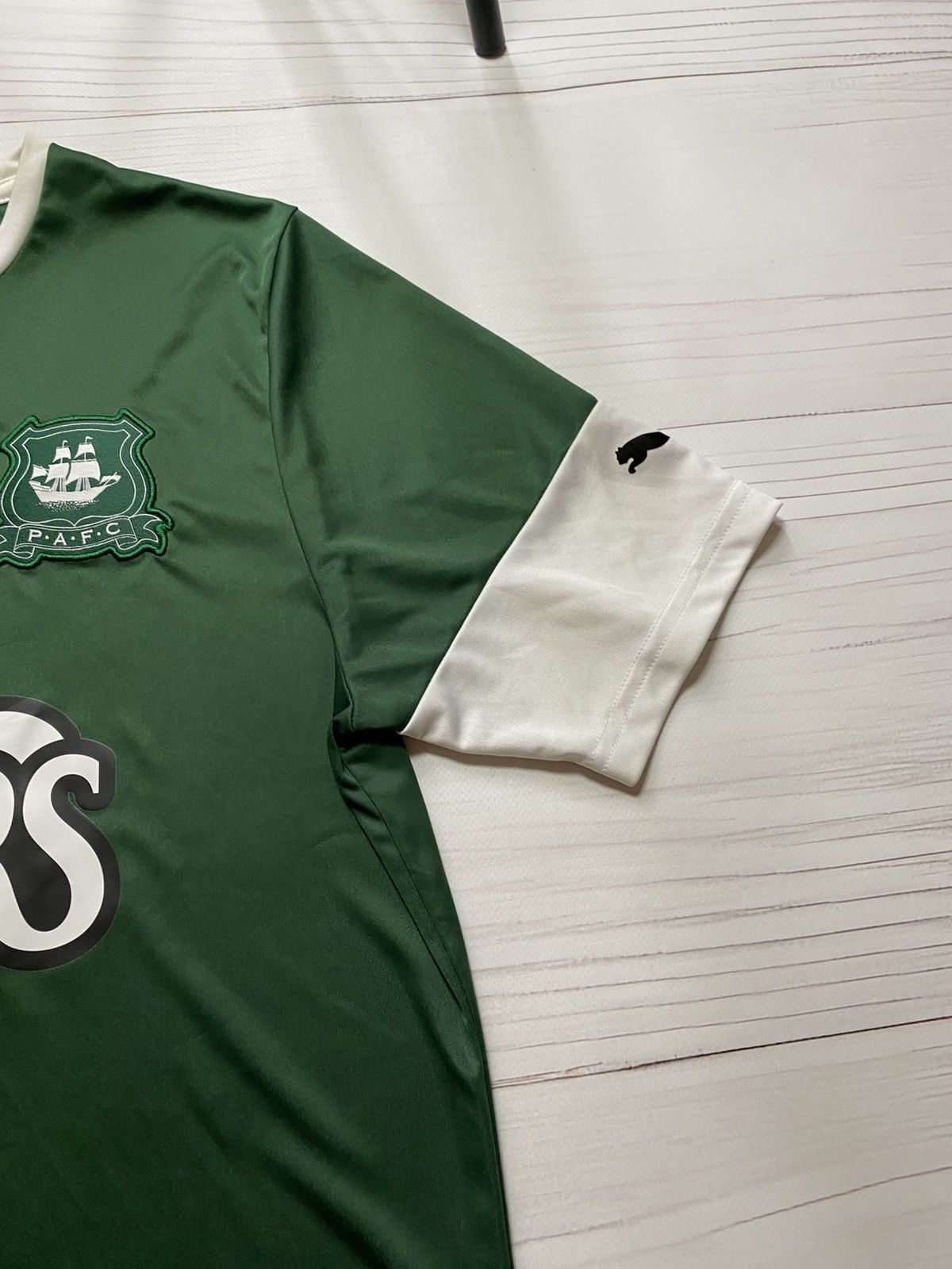 Puma Puma Plymouth Argyle 2019/20 home soccer football jersey Size US M / EU 48-50 / 2 - 12 Thumbnail
