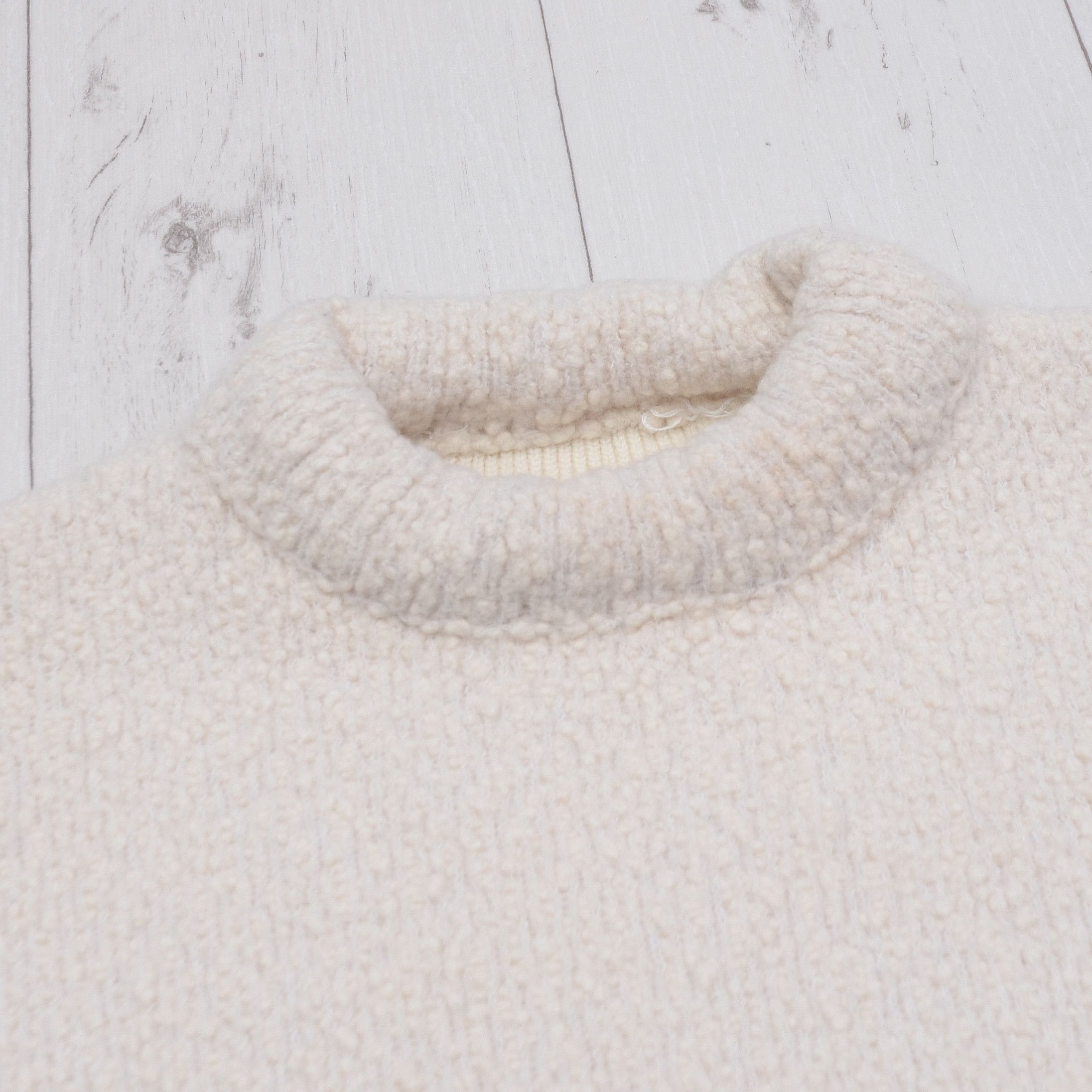 Victoria Beckham Victoria Beckham Extra Long Sleeved Boucle Knit Wool Sweater Size M / US 6-8 / IT 42-44 - 4 Thumbnail