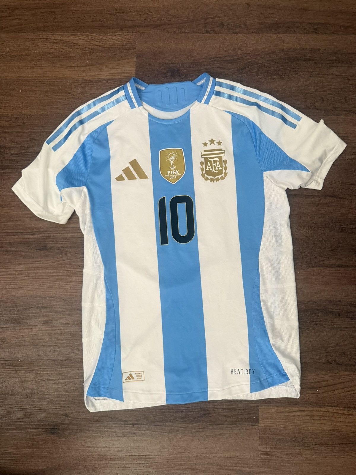 Adidas Argentina Lionel Messi 2024 Jersey Size US S / EU 44-46 / 1 - 1 Thumbnail