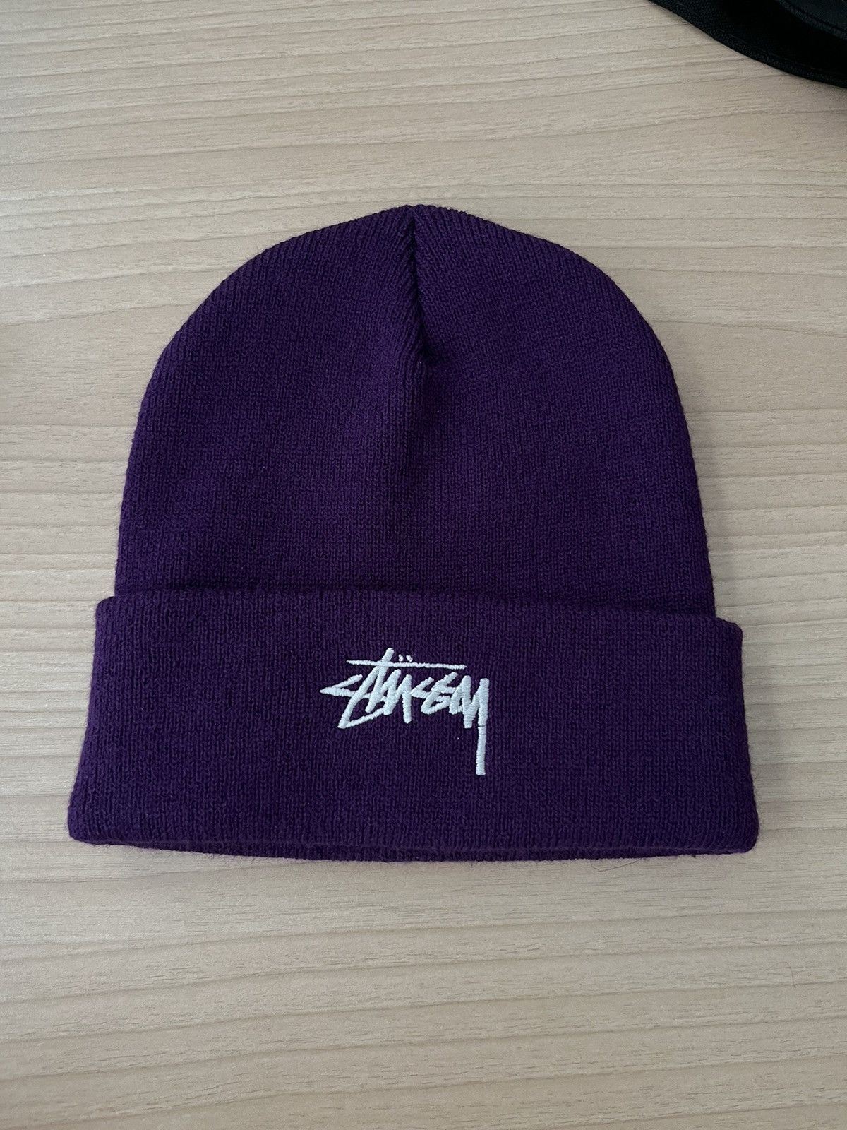 Stussy Grape Stock Cuff Beanie