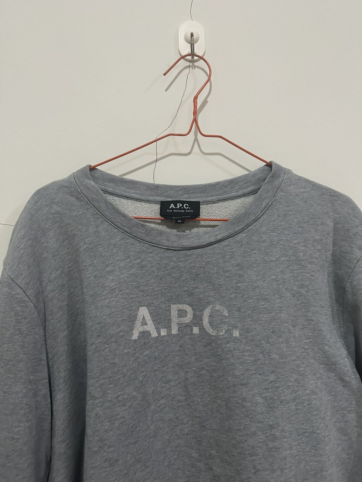 A.P.C. Apc crewneck sweater Size US XL / EU 56 / 4 - 2 Thumbnail