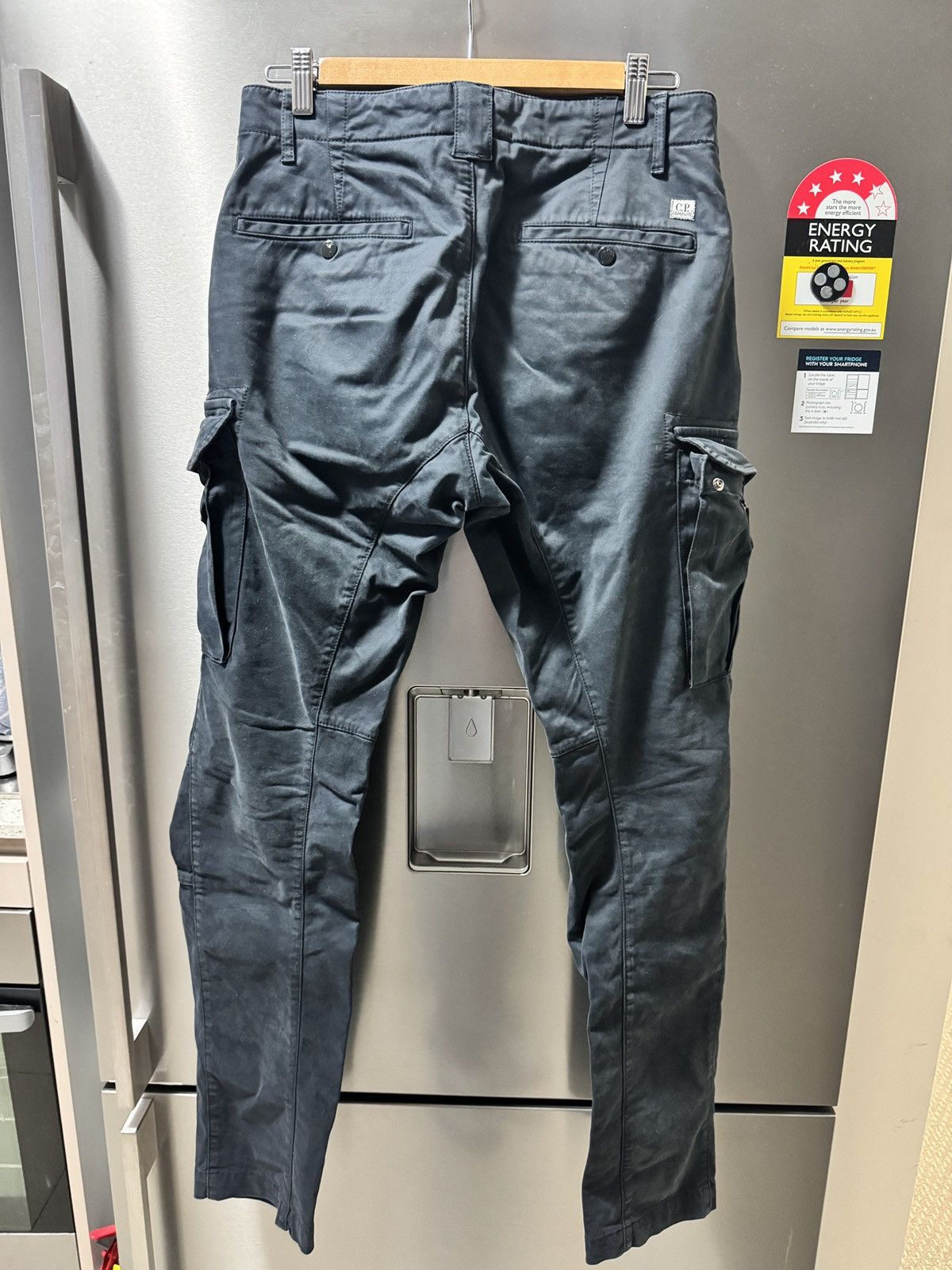 C.P. Company Total Eclipse Dark Navy Stretch Sateen Cargo Pants 44 Size US 28 / EU 44 - 11 Thumbnail