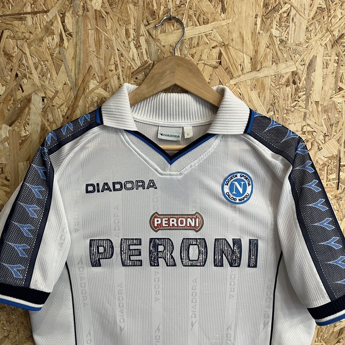 Diadora Vintage Napoli 2000-01 Away Diadora Football Jersey Size US M / EU 48-50 / 2 - 3 Thumbnail