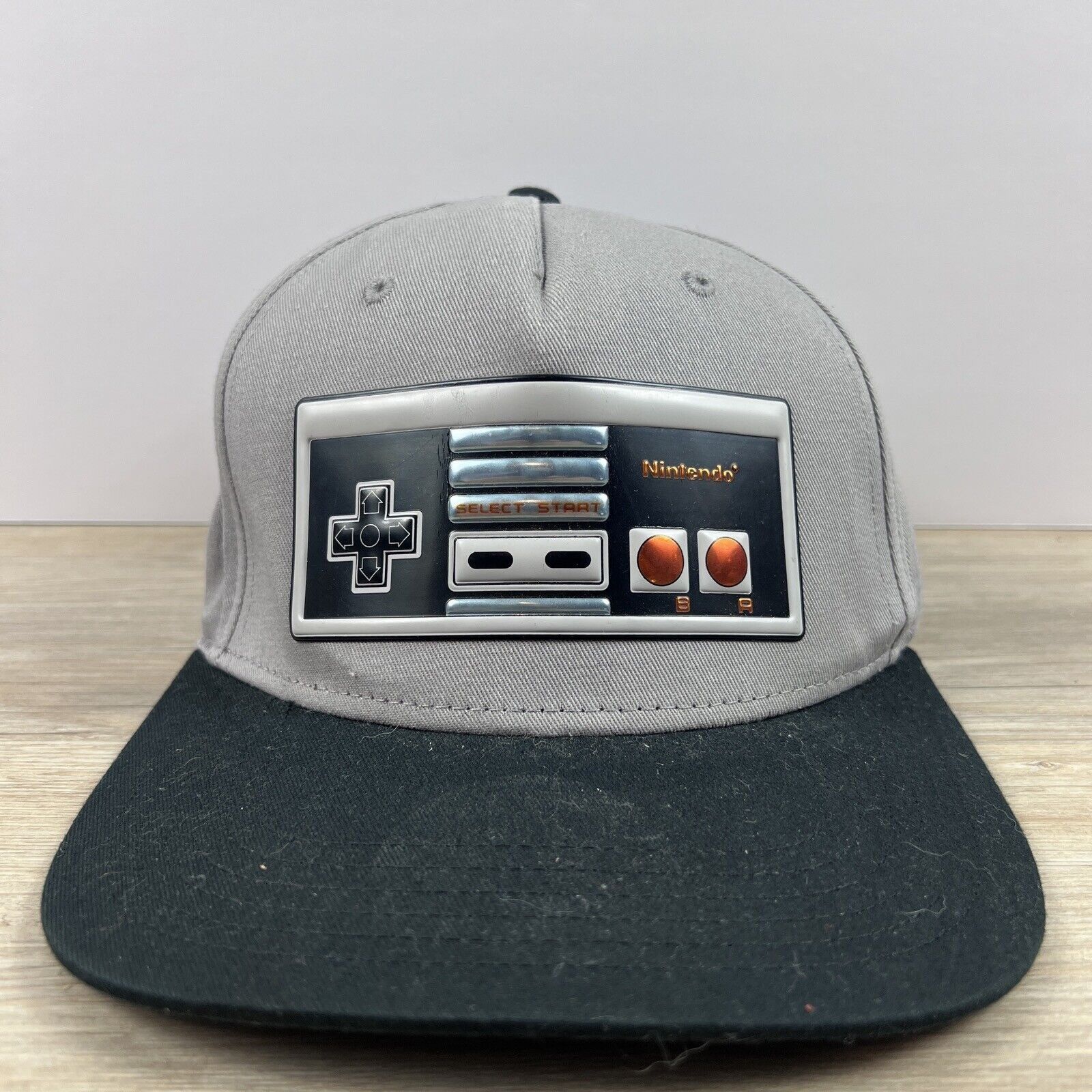 Nintendo Nintendo Hat Nintendo Adjustable Hat Gray Adjustable Hat Adu Size ONE SIZE - 3 Thumbnail