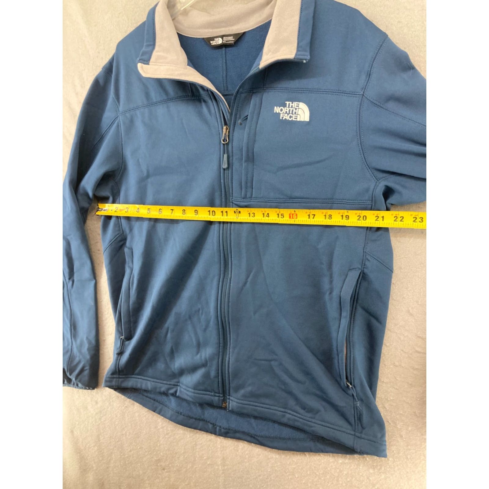 The North Face North Face Mens Jacket Blue Large Full Zip Size US L / EU 52-54 / 3 - 2 Thumbnail