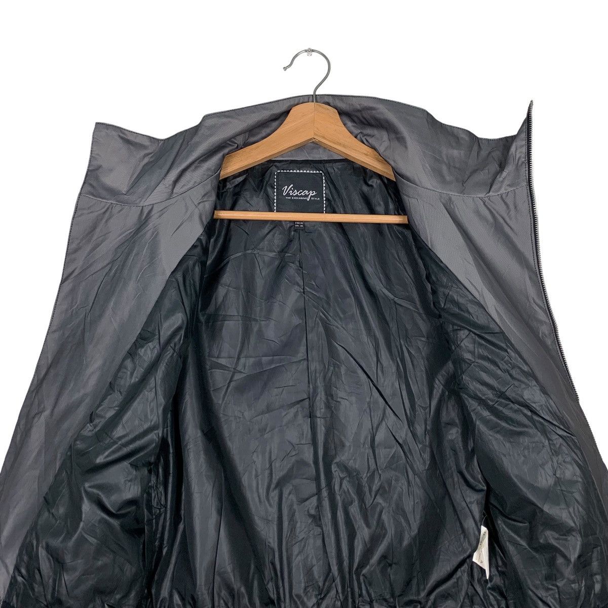 Japanese Brand VISCAP The Exclusive Style Asymmetrical Jacket #0347-C16 Size M / US 6-8 / IT 42-44 - 13 Thumbnail