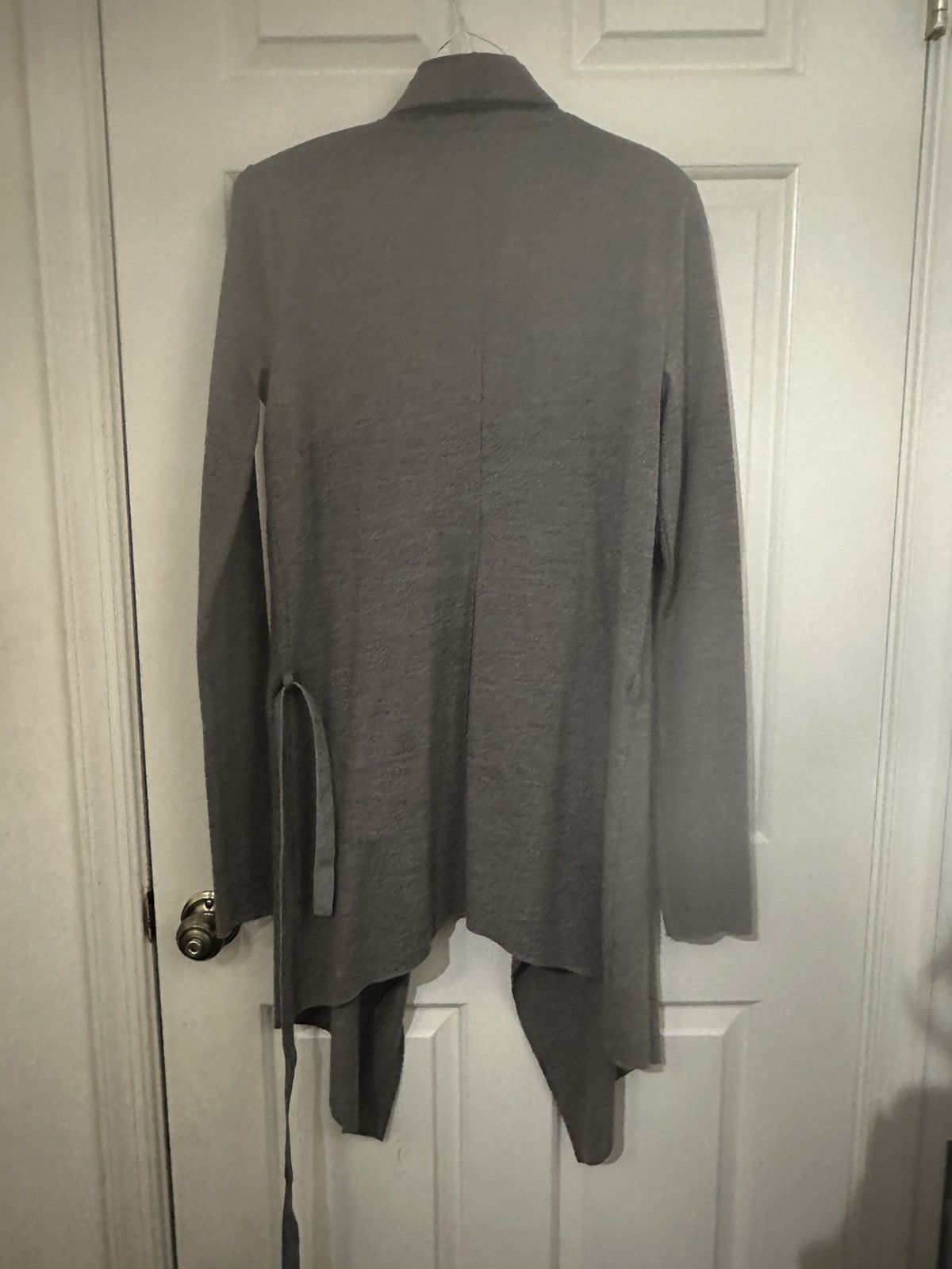 Helmut Lang Helmut Lang thin wool cardigan grey Size M / US 6-8 / IT 42-44 - 2 Thumbnail