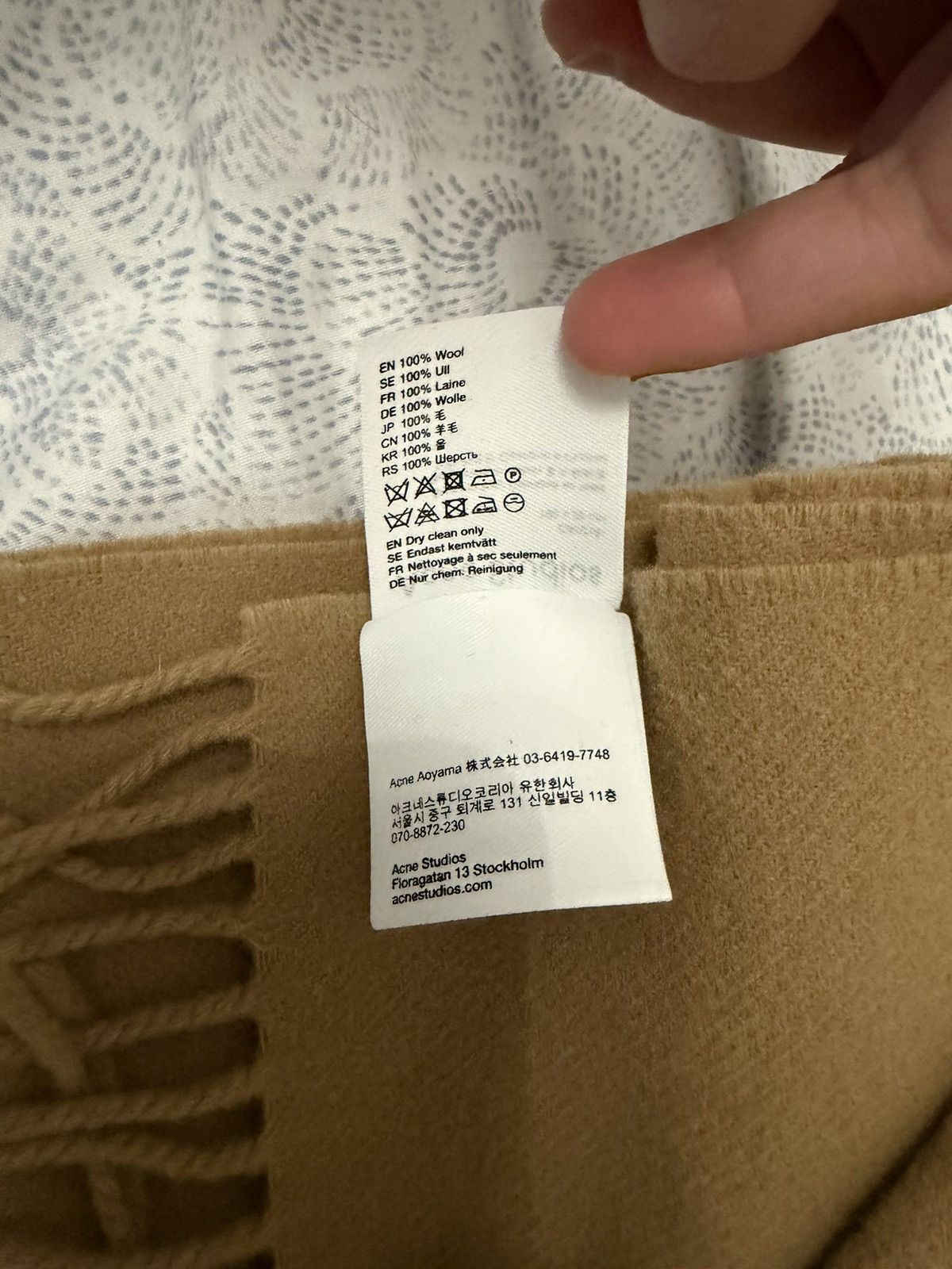 Acne Studios Acne Studios scarf Size ONE SIZE - 3 Thumbnail