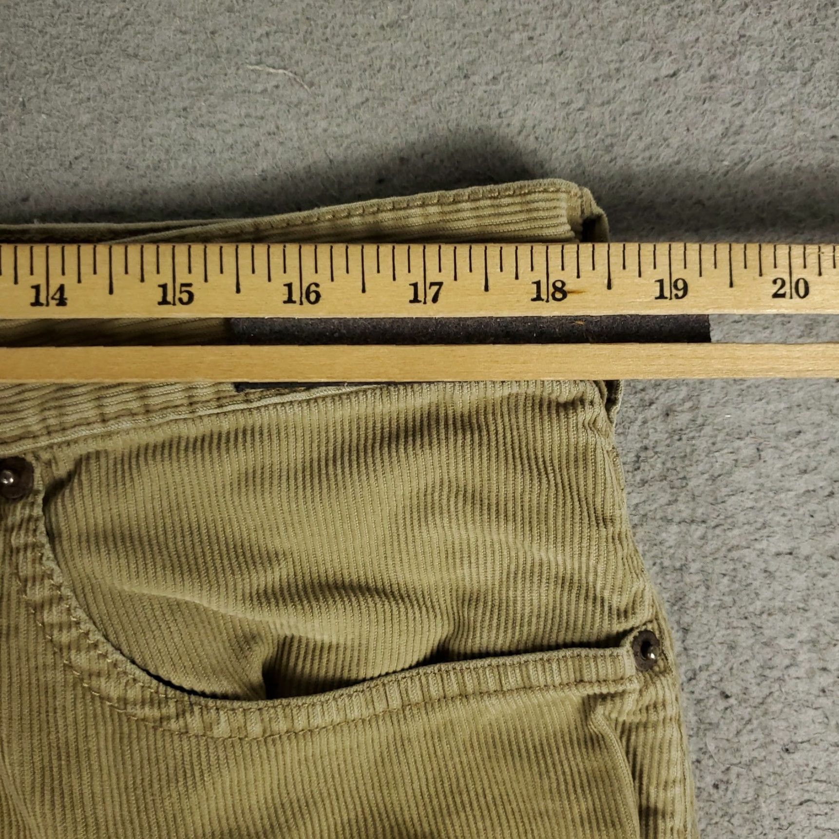 Polo Ralph Lauren VINTAGE Ralph Lauren Jeans Men 38x30 Corduroy Five Pocket Casual Khaki Beige Classic Size US M / EU 48-50 / 2 - 3 Thumbnail
