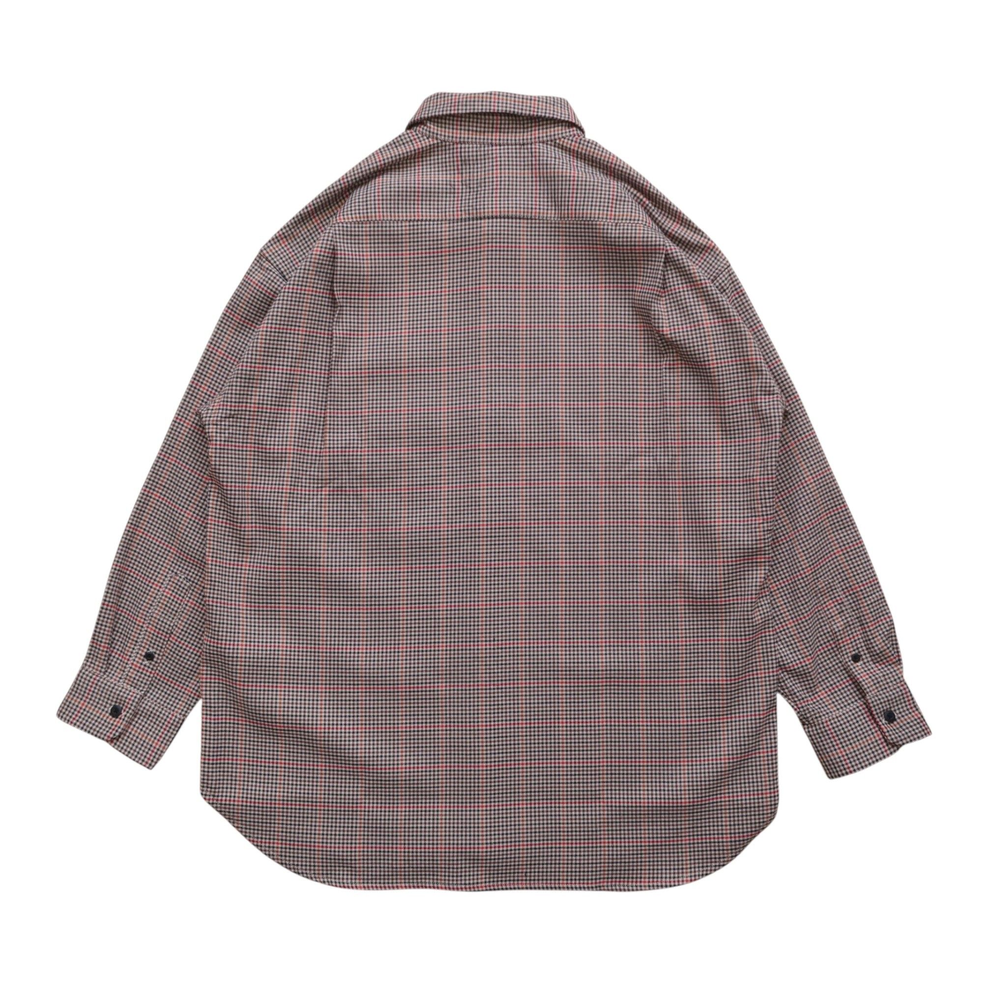 Japanese Brand 2000s Keita Maruyama Houndstooth Shacket Jacket Size US L / EU 52-54 / 3 - 2 Thumbnail