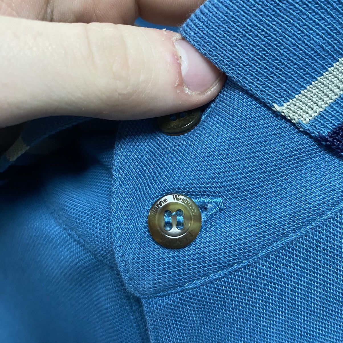Vivienne Westwood Vintage Vivienne Westwood polo shirt Size US L / EU 52-54 / 3 - 6 Thumbnail