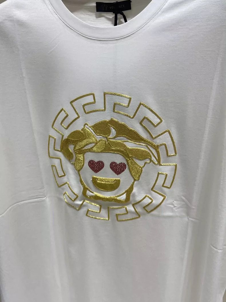 Versace Versace Printed logo short-sleeved T-shirt Size US L / EU 52-54 / 3 - 5 Thumbnail