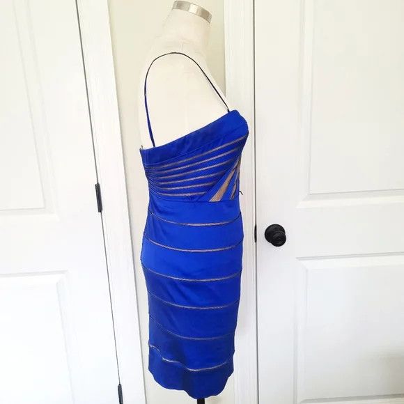 Other Aidan Mattox Convertible Bodycon Cocktail Dress Size XS / US 0-2 / IT 36-38 - 4 Thumbnail