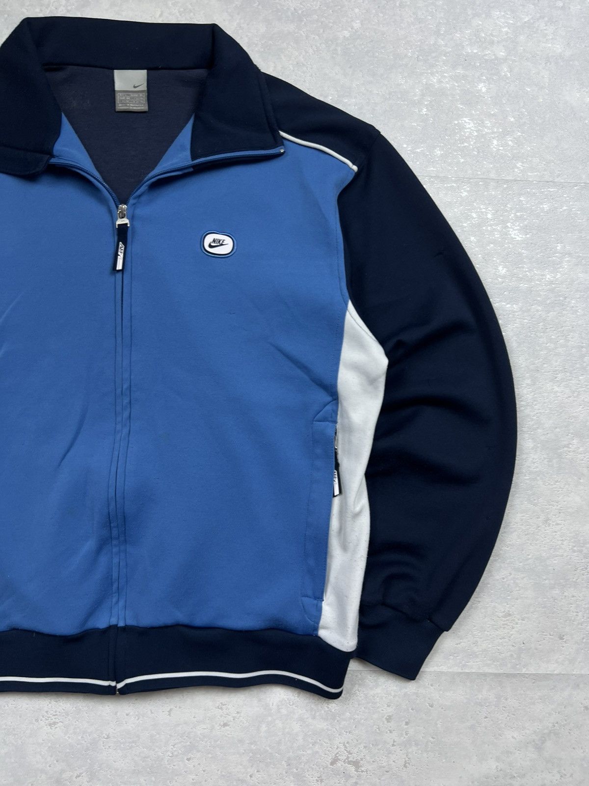 Nike 90s Nike Retro Logo Vintage Y2K Oversized Track Jacket Size US L / EU 52-54 / 3 - 3 Thumbnail