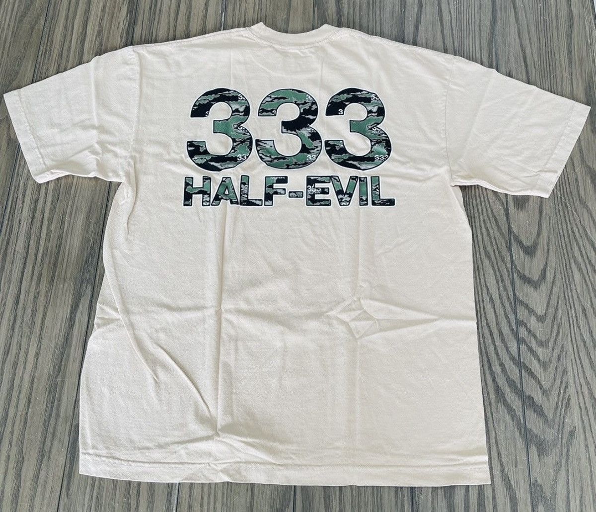 Grailed ⚡️ Half Evil 333 Forever Logo Desert Camo Tee Shirt XXL 2XL ⚡️ Size US XXL / EU 58 / 5 - 2 Thumbnail
