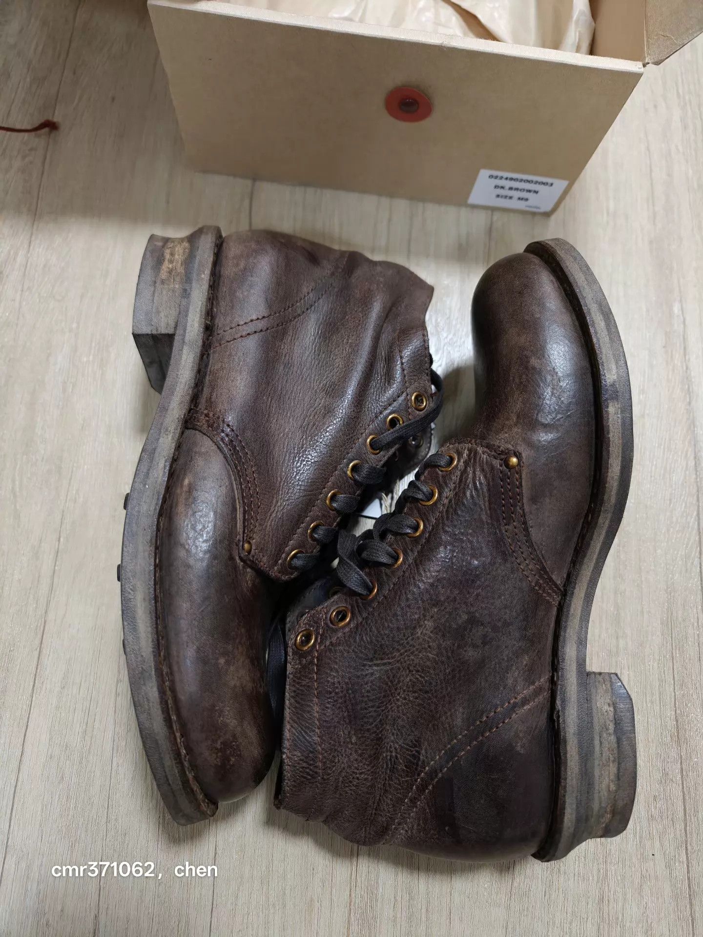 Visvim visvim 24 ICT Brigadier Boots New Dk Brown 9 (0.5S) Distressed Size US 9 / EU 42 - 4 Thumbnail