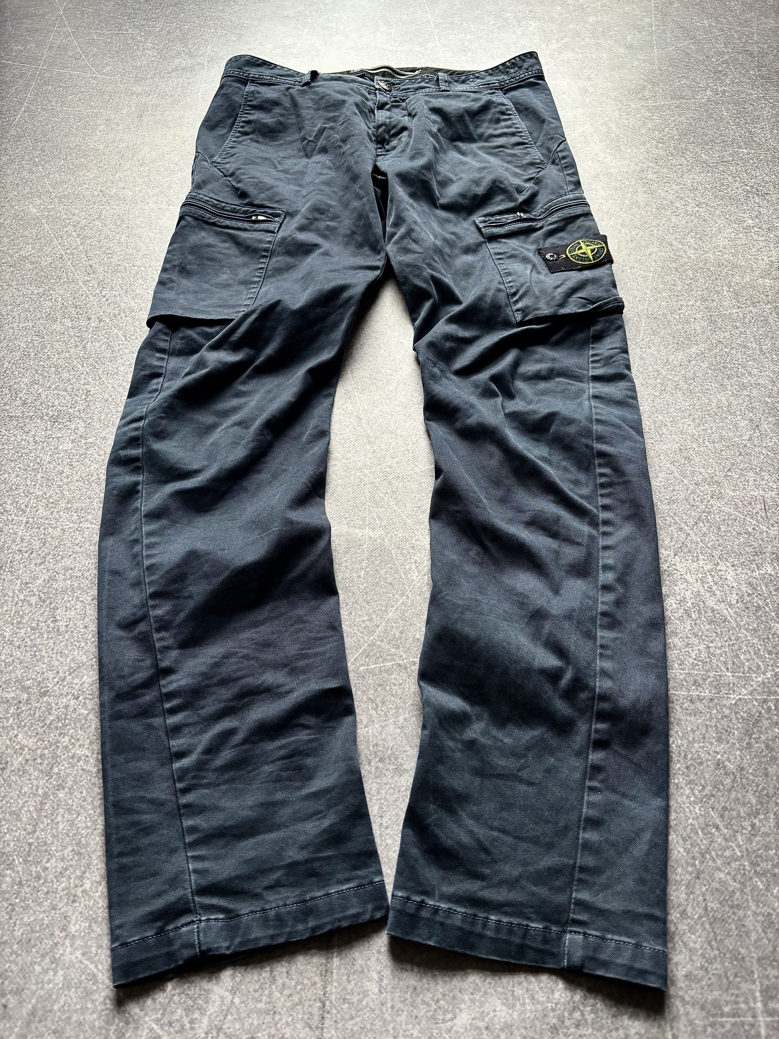 Stone Island VTG STONE ISLAND DENIM CARGO PANTS Size US 32 / EU 48 - 1 Thumbnail