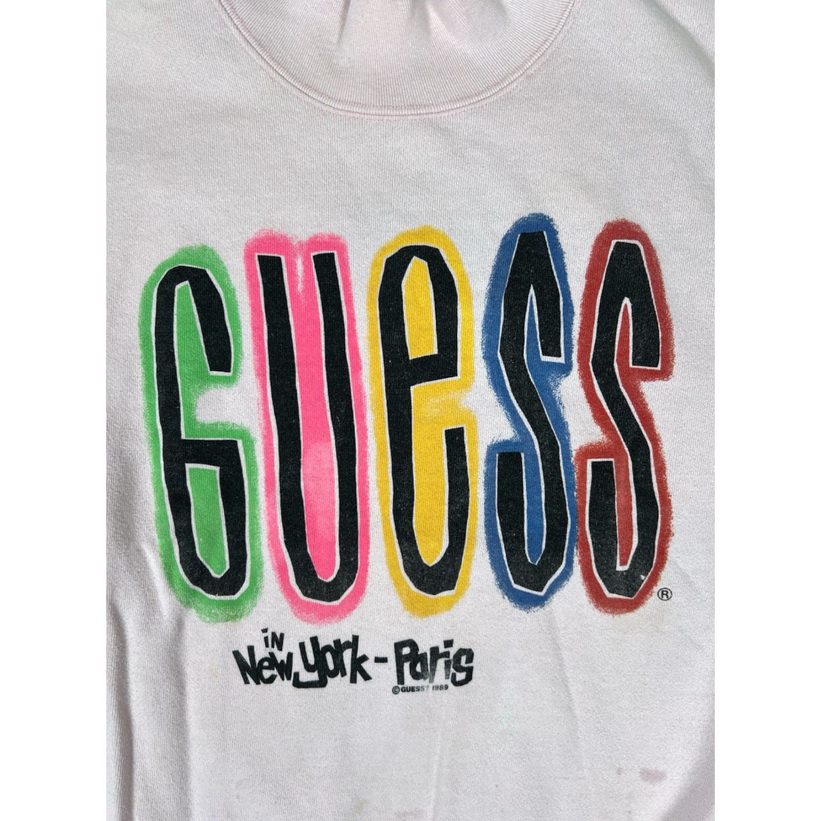 Guess **VINTAGE GUESS USA 90s PINK WOMENS SWEATSHIRT** User: Vintage GUESS USA 90s PINK WOMEN'S SWEATSHIRT Size ONE SIZE - 2 Thumbnail