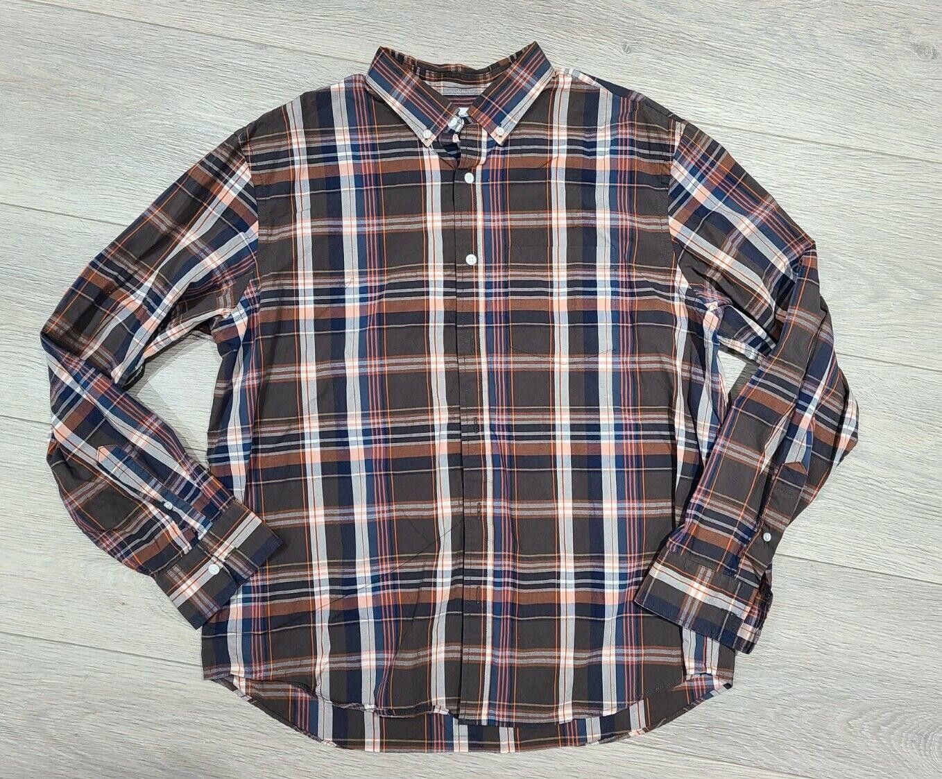 Old Navy Old Navy Everyday Shirt Mens Extra Large Plaid Long Sleeve Size US XL / EU 56 / 4 - 1 Thumbnail