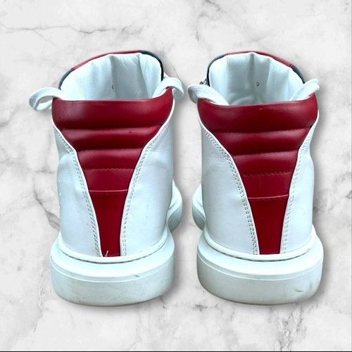 Good Man Brand GOOD MAN Brand Legend London Pro Hi Top White Red Italy Size US 9 / EU 42 - 3 Thumbnail