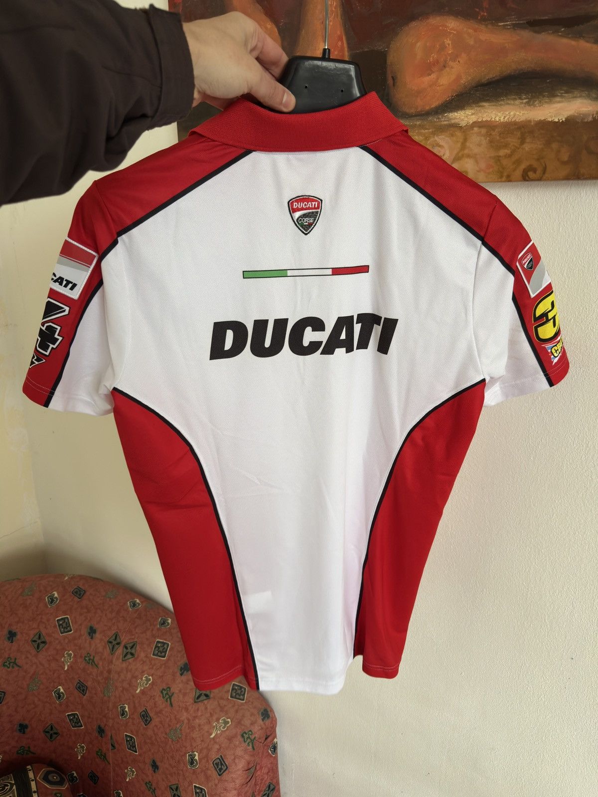 Ducati Puma Ducati Racing Moto Team Polo Shirt Size M Size US M / EU 48-50 / 2 - 6 Thumbnail