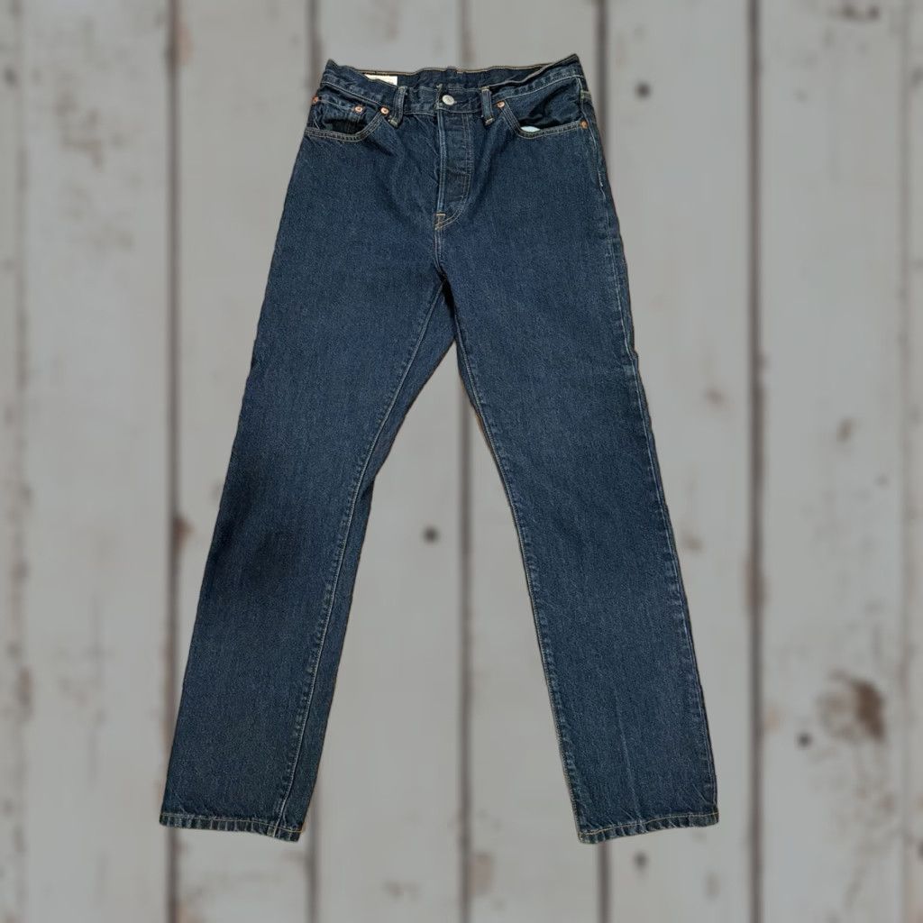Levi's VINTAGE Levi's 501 Jeans Red Tag Size 28 x 30 Men's Denim Straight 501 Series Retro Cotton Blue Regular Size US 28 / EU 44 - 1 Thumbnail