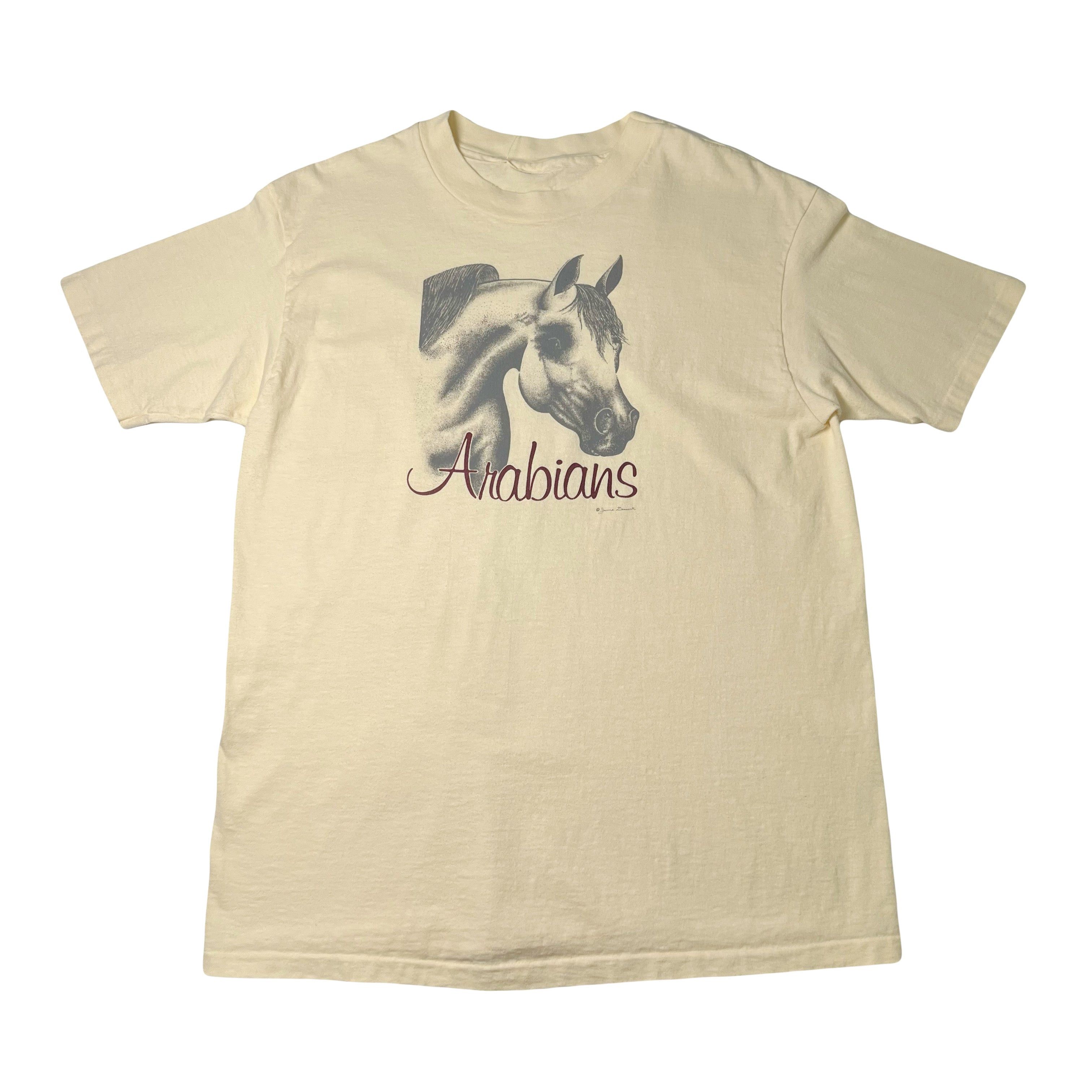 Vintage Vintage Arabian Horse Graphic Tee M Size US M / EU 48-50 / 2 - 1 Thumbnail