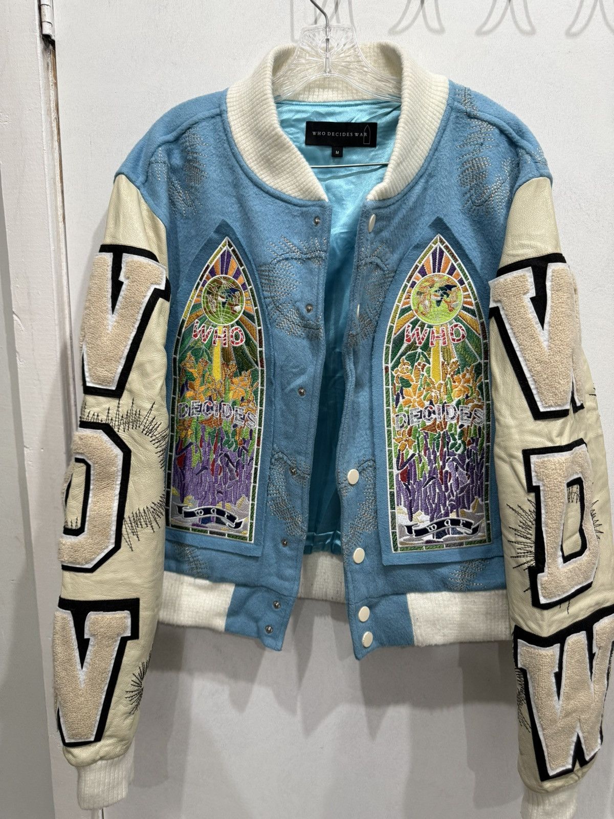 Who Decides War WHO DECIDES WAR Namesake Varsity Jacket Size US M / EU 48-50 / 2 - 15 Thumbnail