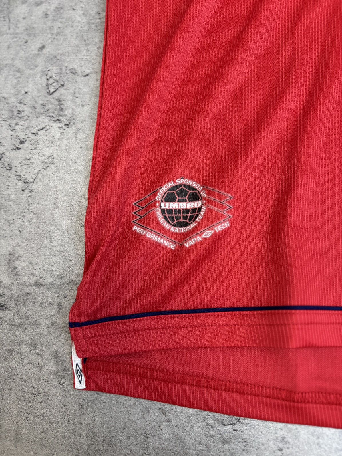 Umbro 2000-2001 Sydney Olympics RARE Chile Team Vintage Jersey Size US L / EU 52-54 / 3 - 2 Thumbnail