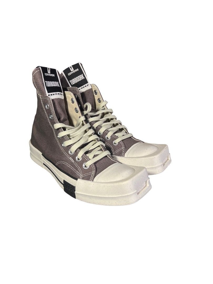 Rick Owens Rick Owens DRKSHDW x Converse Turbodrk High Sneakers Size US 8 / EU 41 - 3 Thumbnail